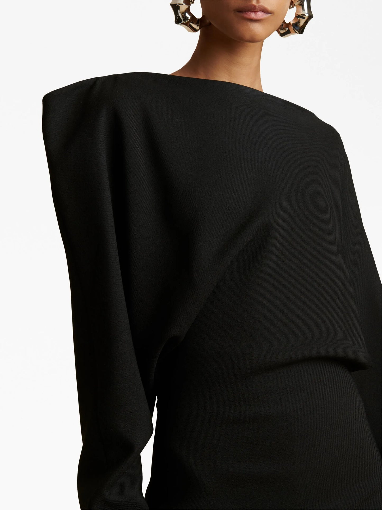 Juniper draped minidress