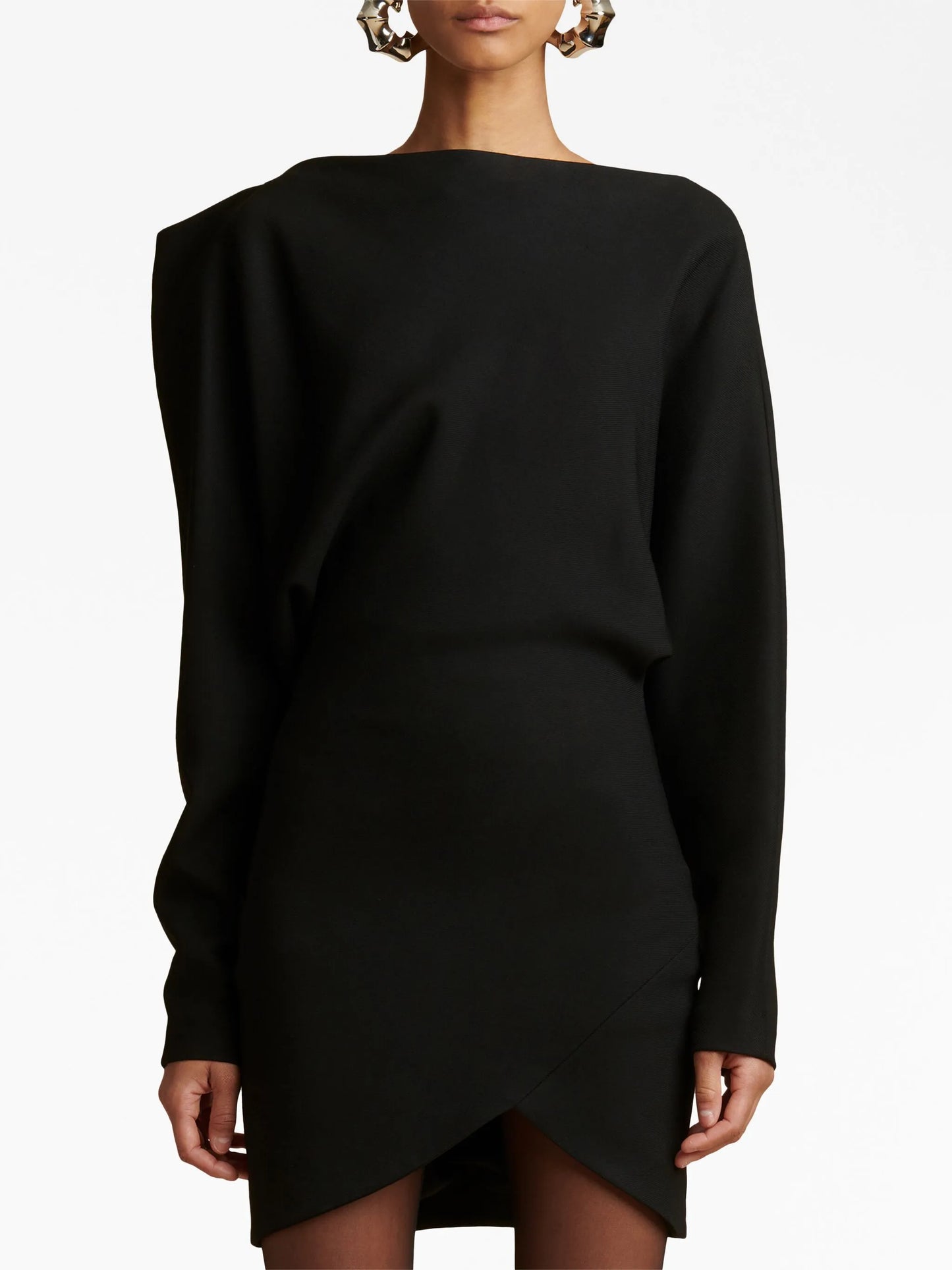 Juniper draped minidress