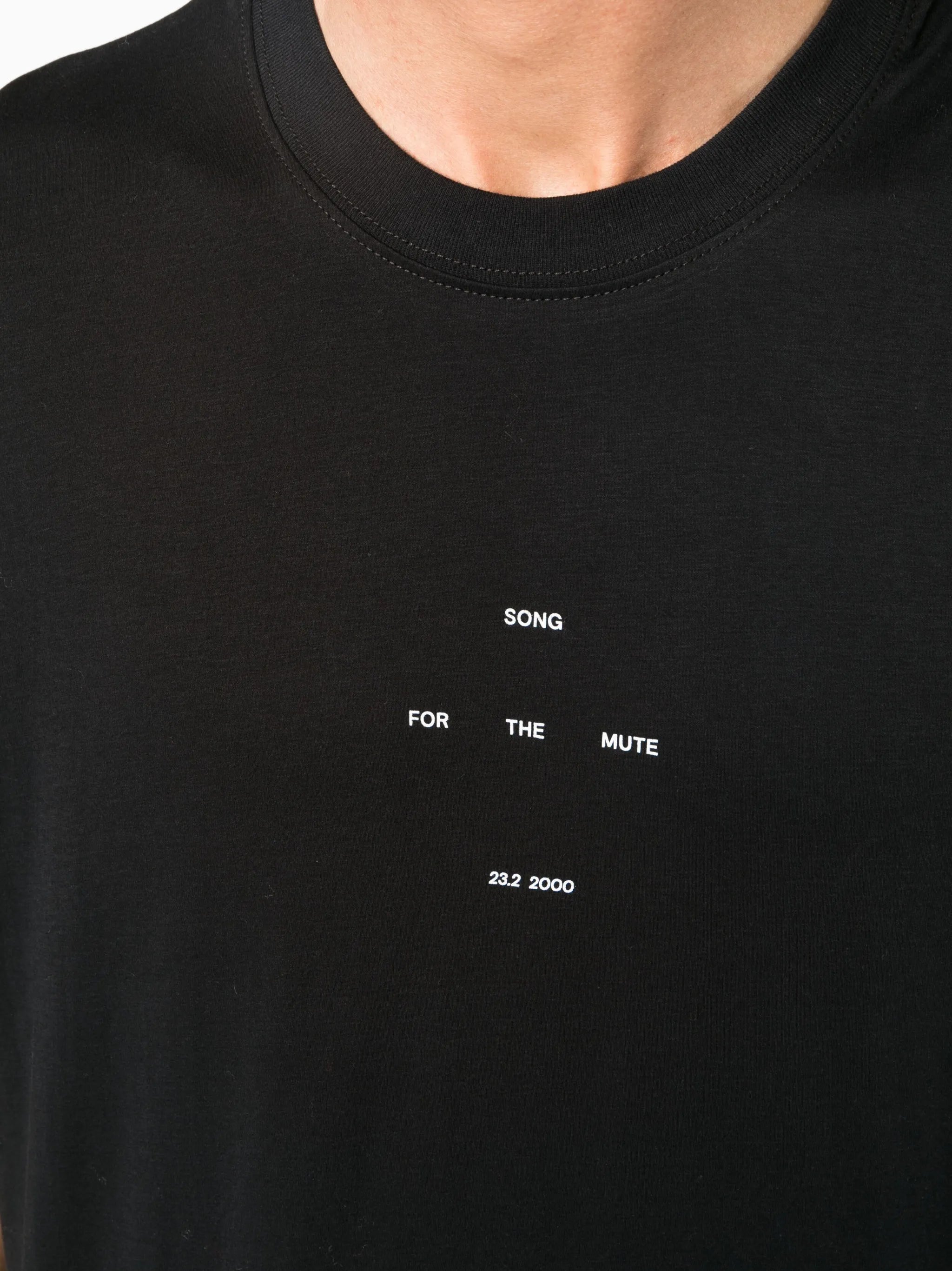 logo-print cotton T-shirt