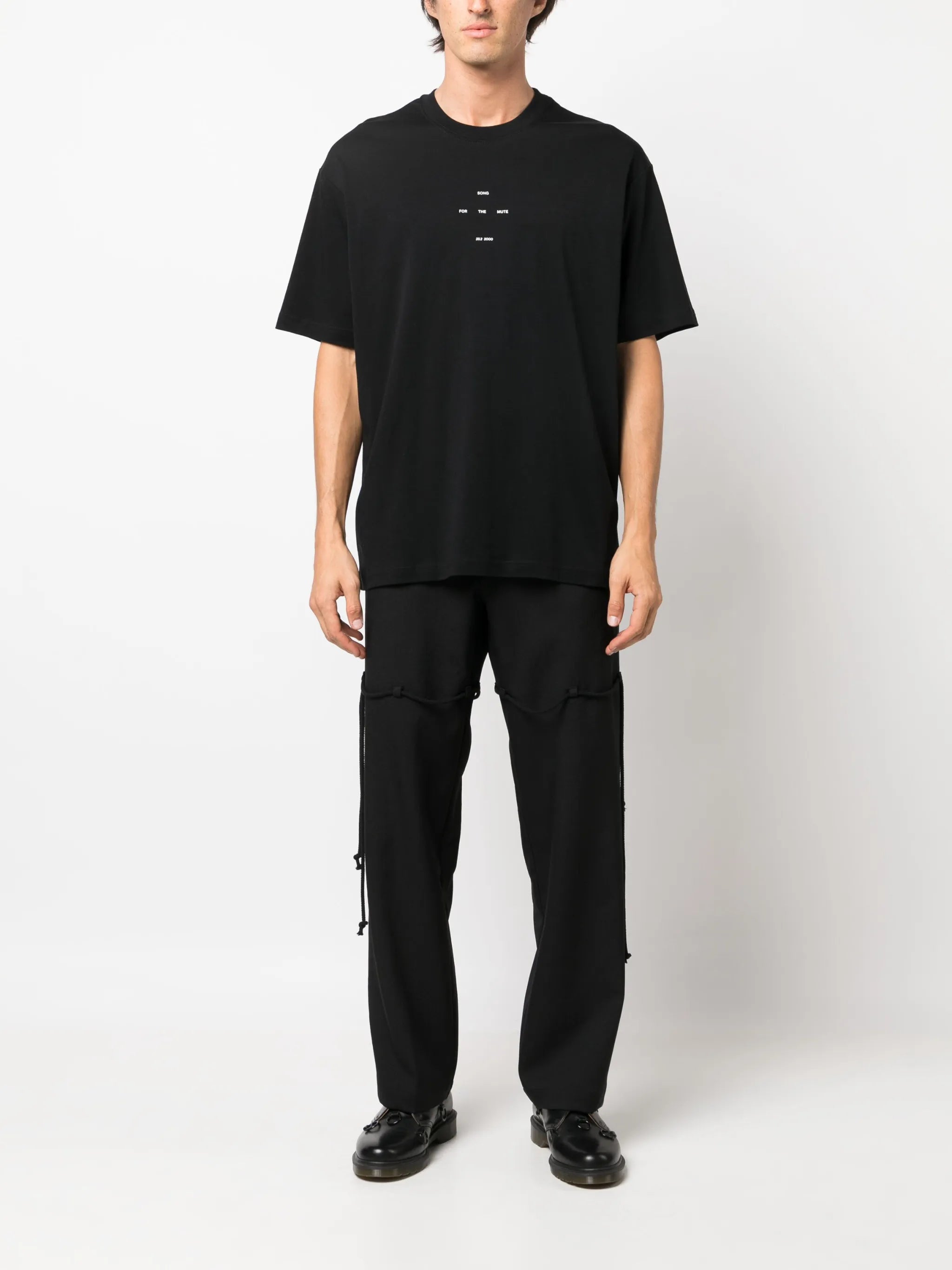 logo-print cotton T-shirt