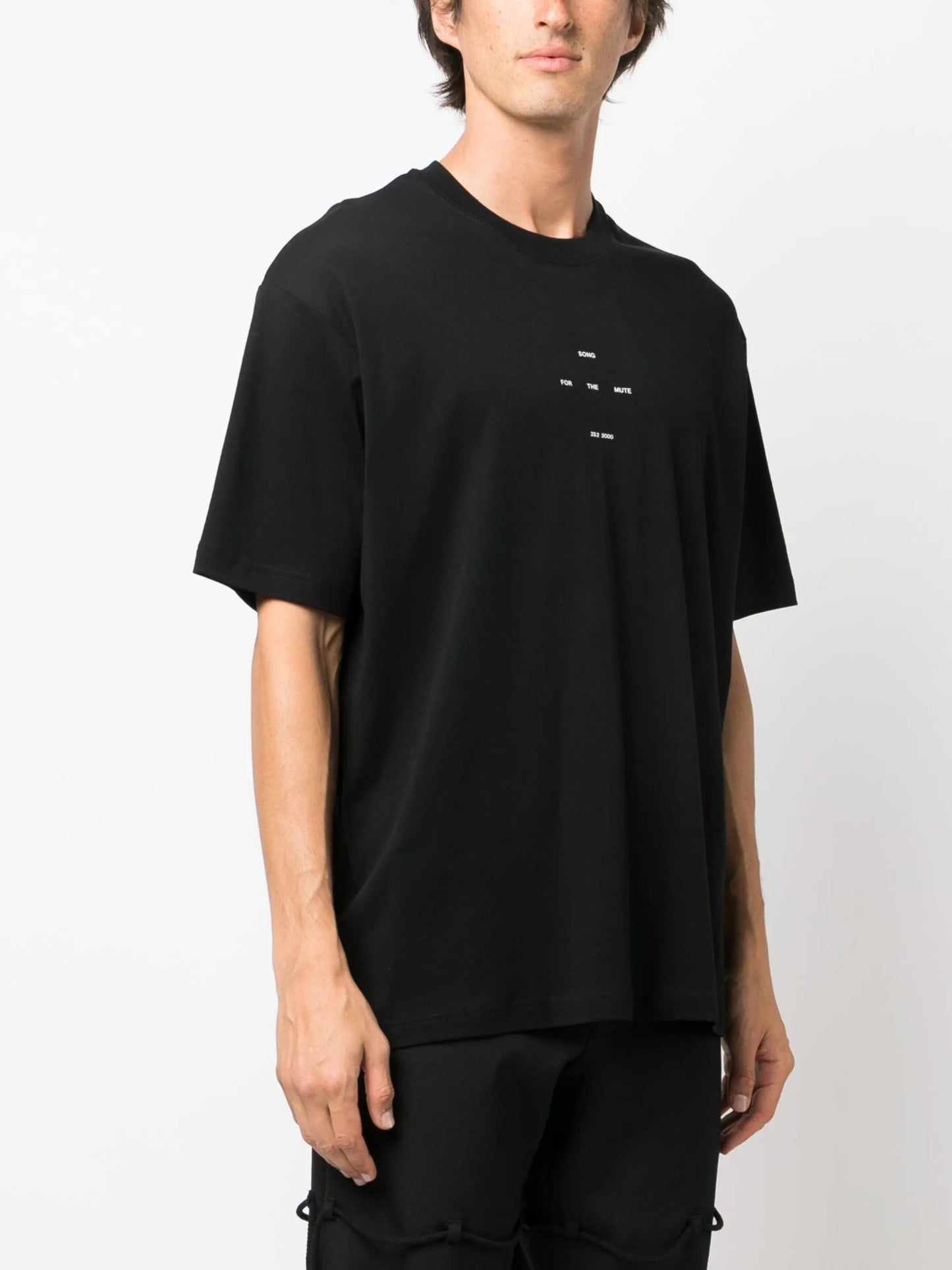 logo-print cotton T-shirt