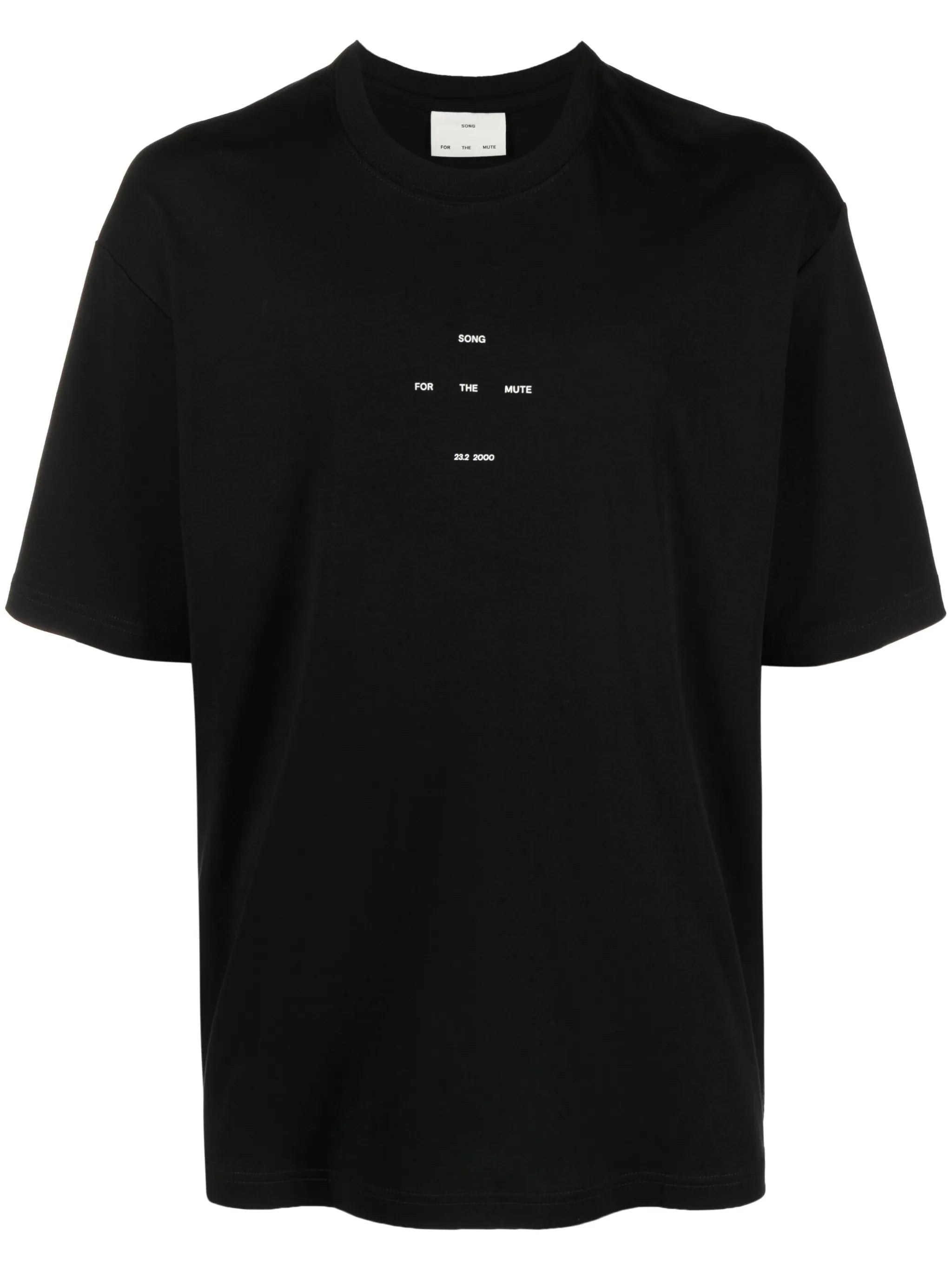 logo-print cotton T-shirt