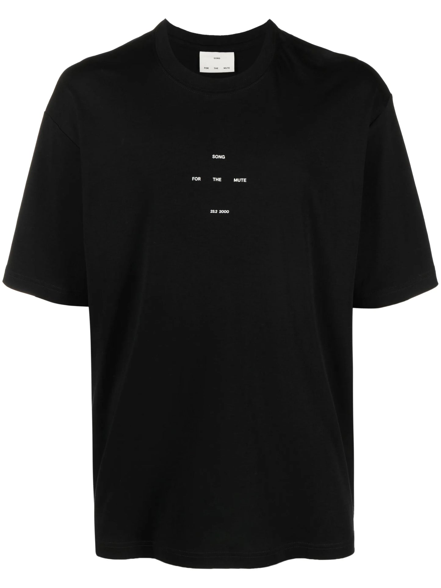 logo-print cotton T-shirt