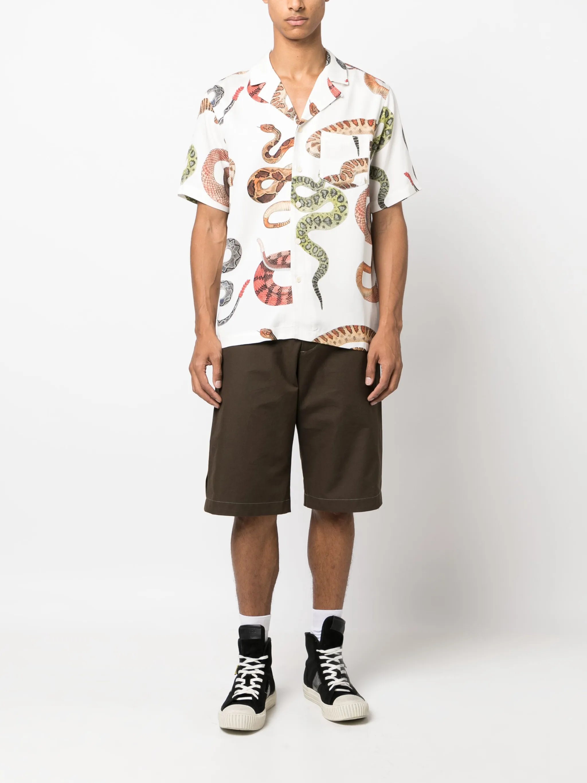 Orson graphic-print shirt