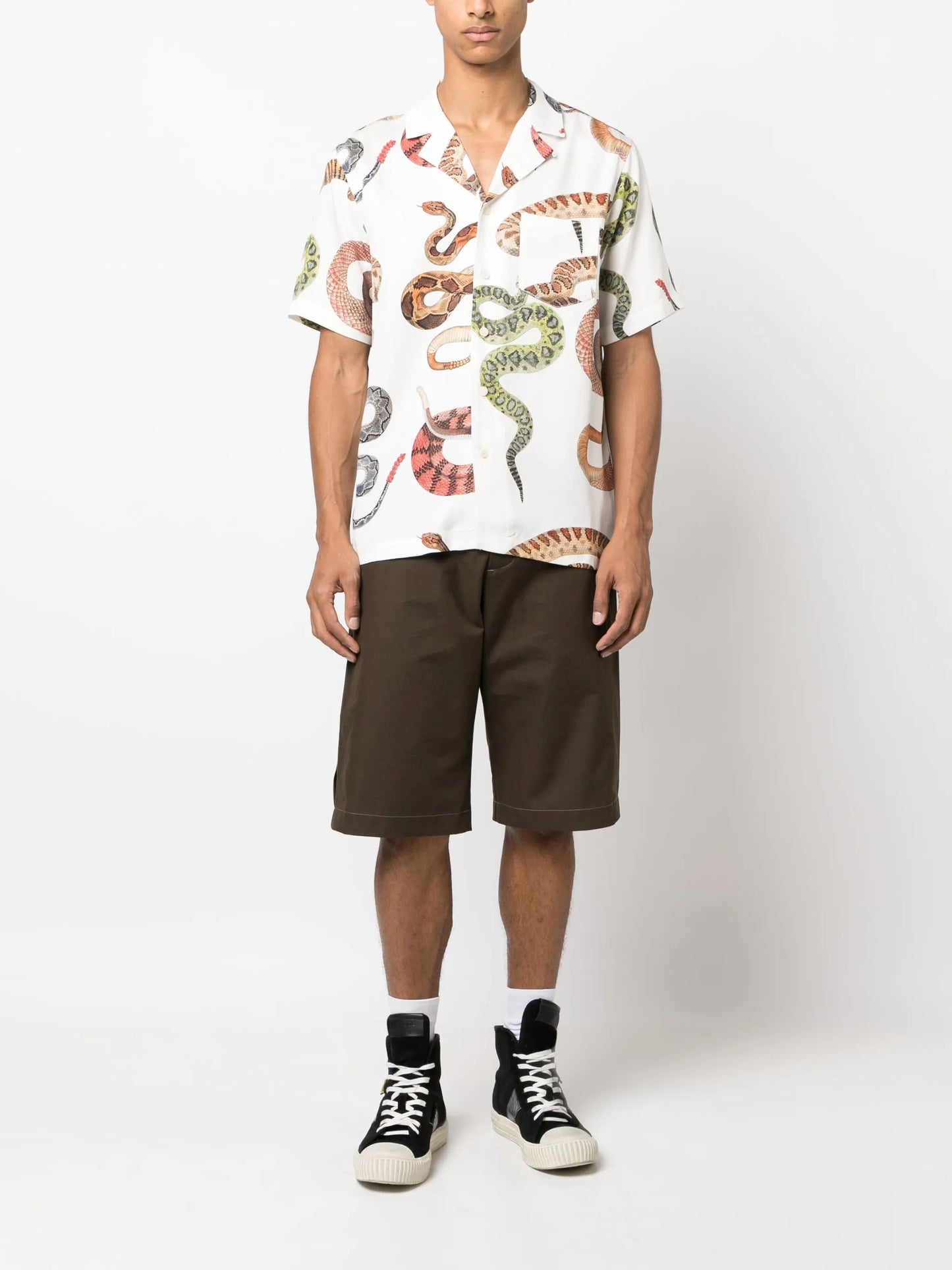 Orson graphic-print shirt