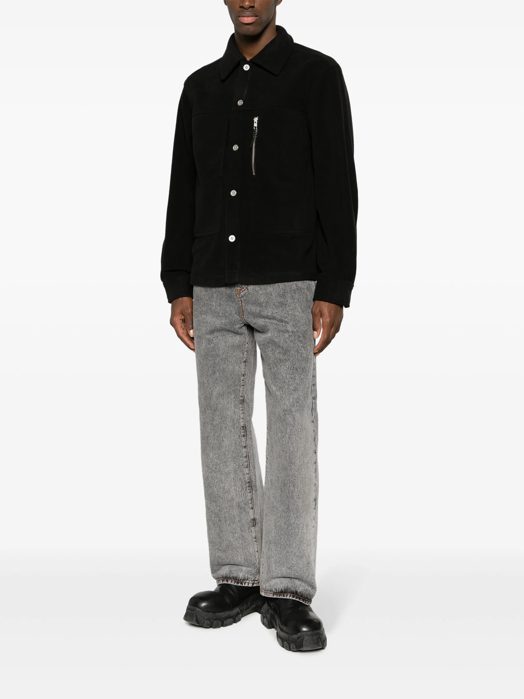 Ryder fleece shirt jacket
