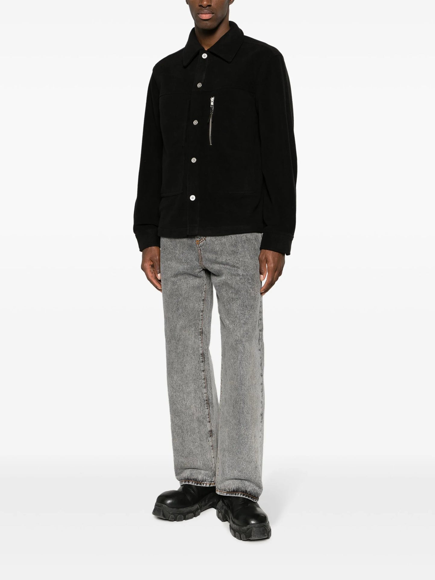 Ryder fleece shirt jacket