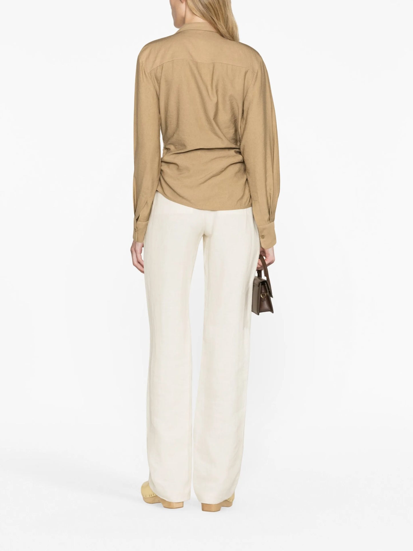 La Chemise Bahia draped shirt