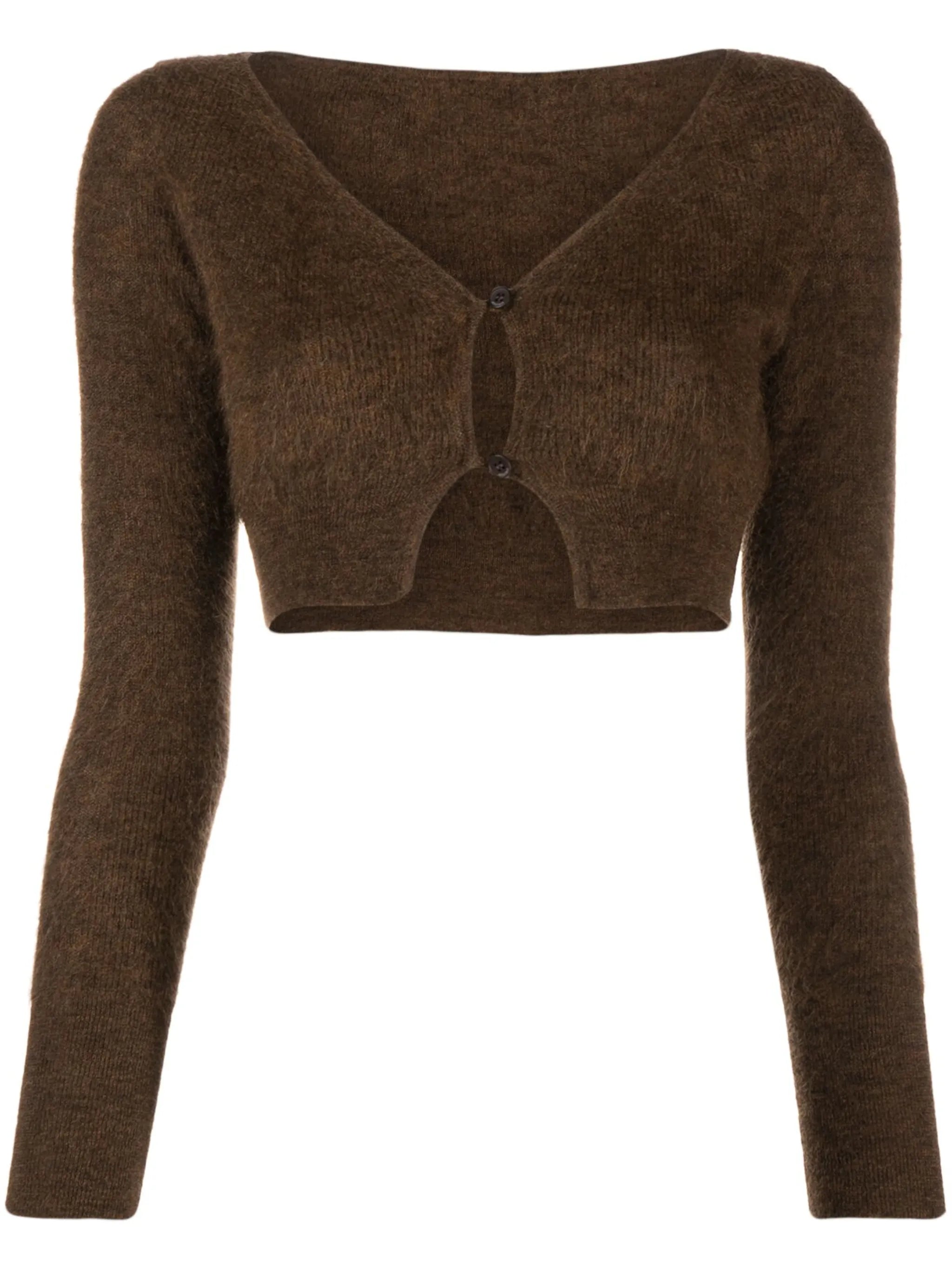 Le Alzou cropped cardigan