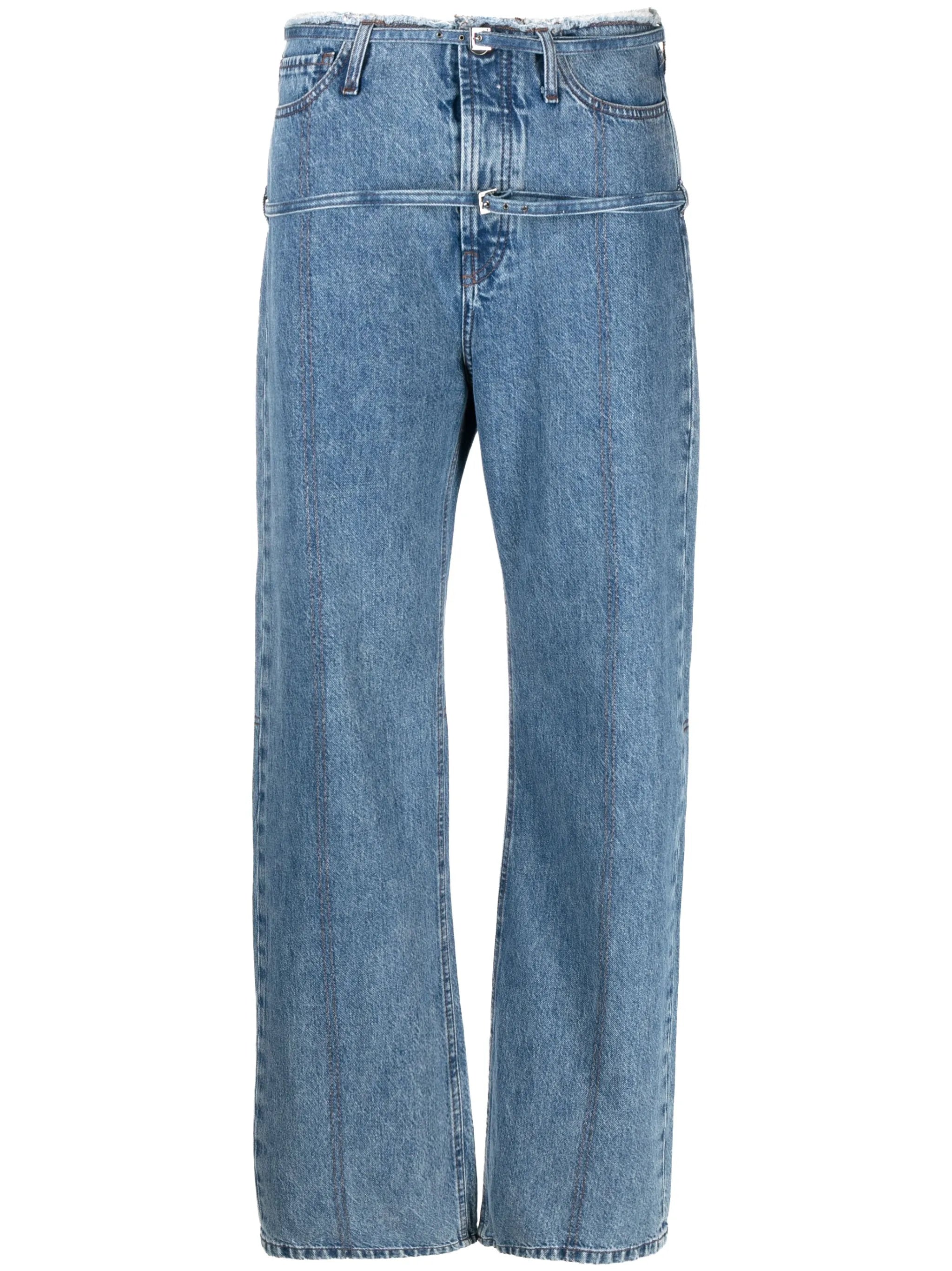 Le De Nimes Caraco straight-leg jeans