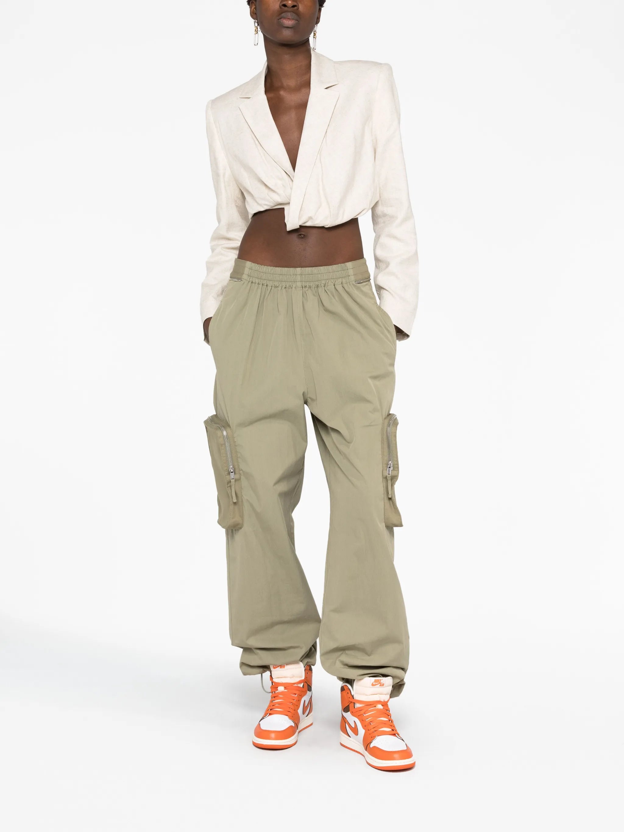 La Veste Bahia cropped blazer
