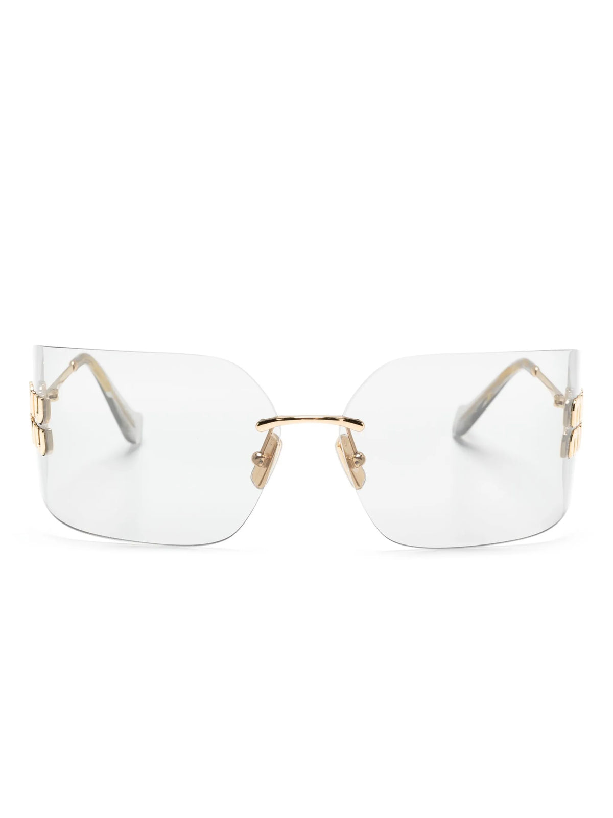 Rimless sunglasses