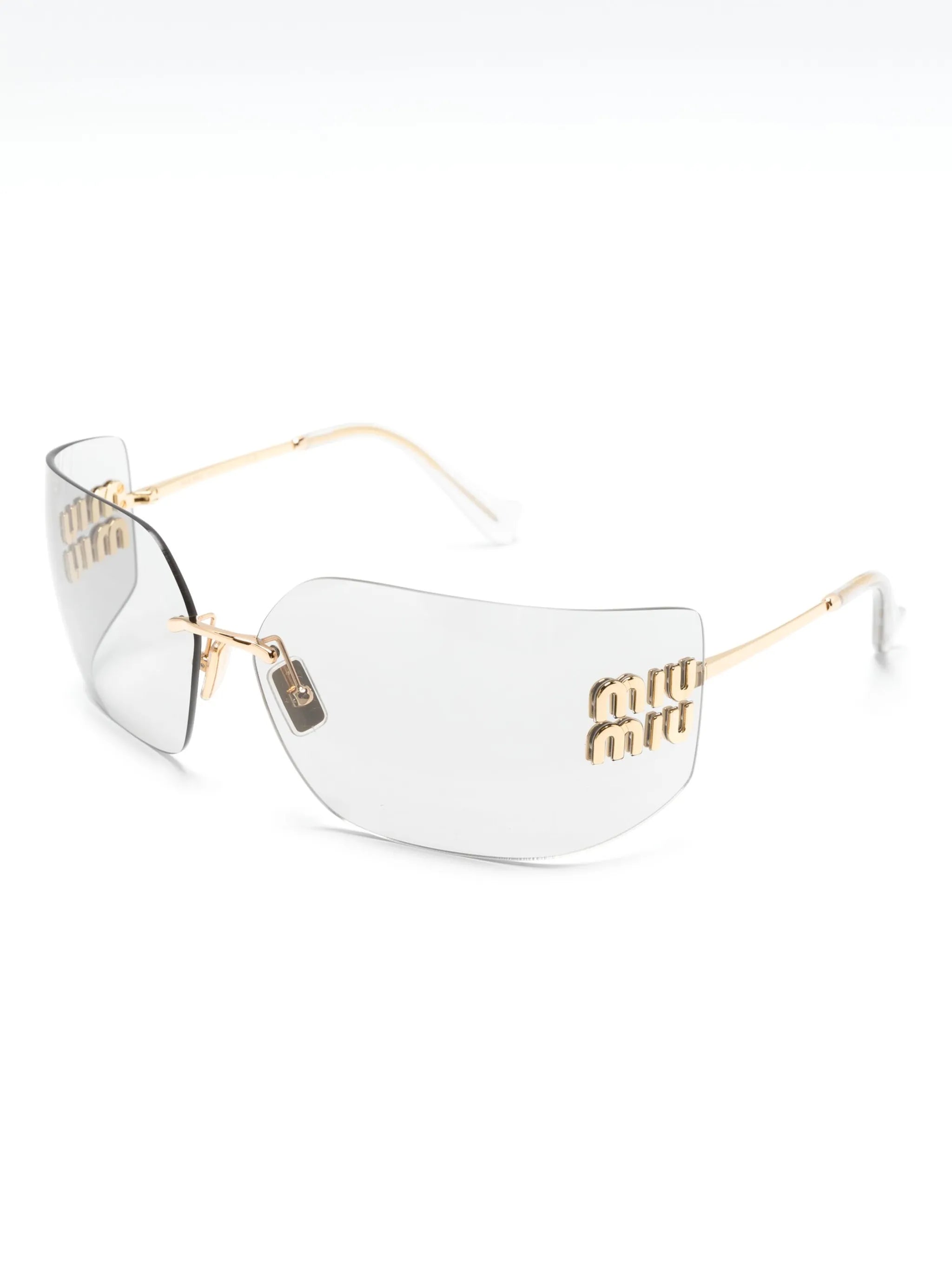Rimless sunglasses