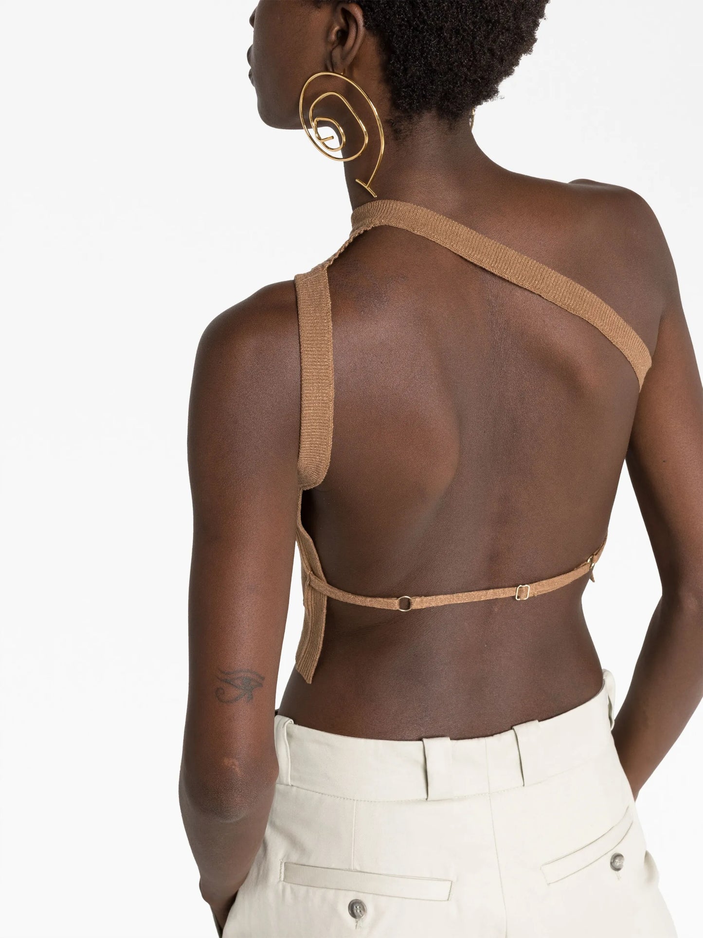 La Maille Ascu cropped top