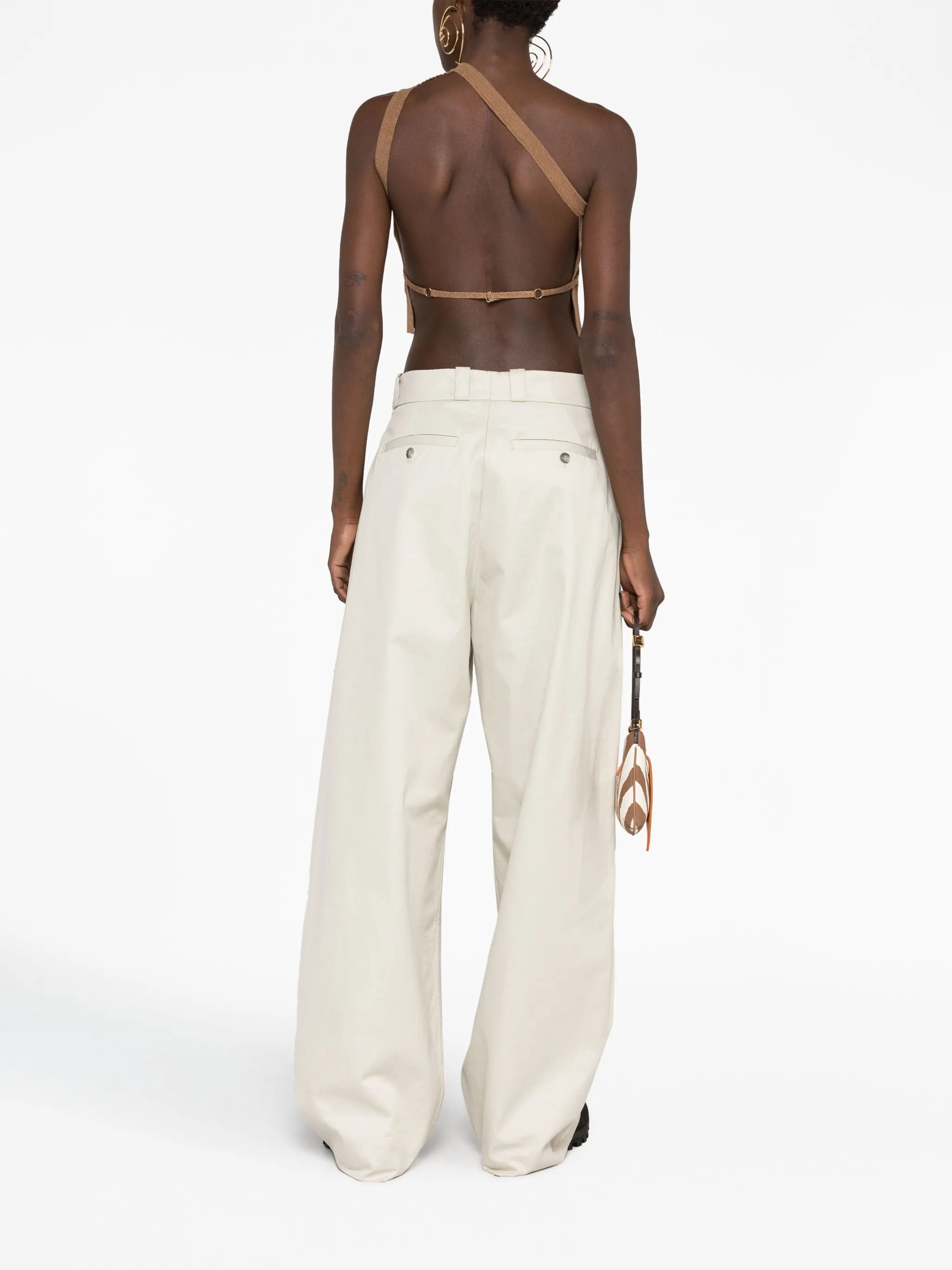 La Maille Ascu cropped top