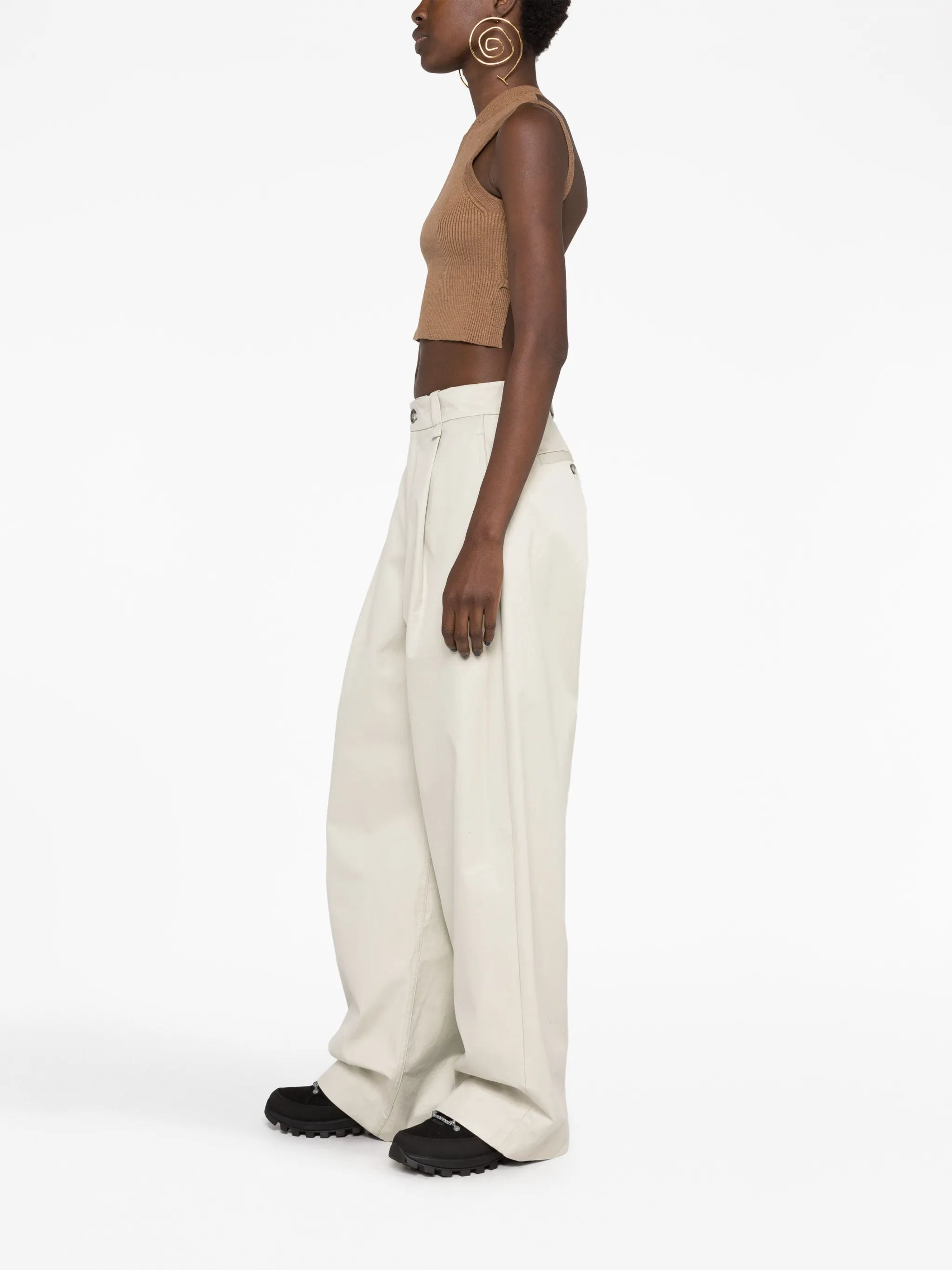 La Maille Ascu cropped top