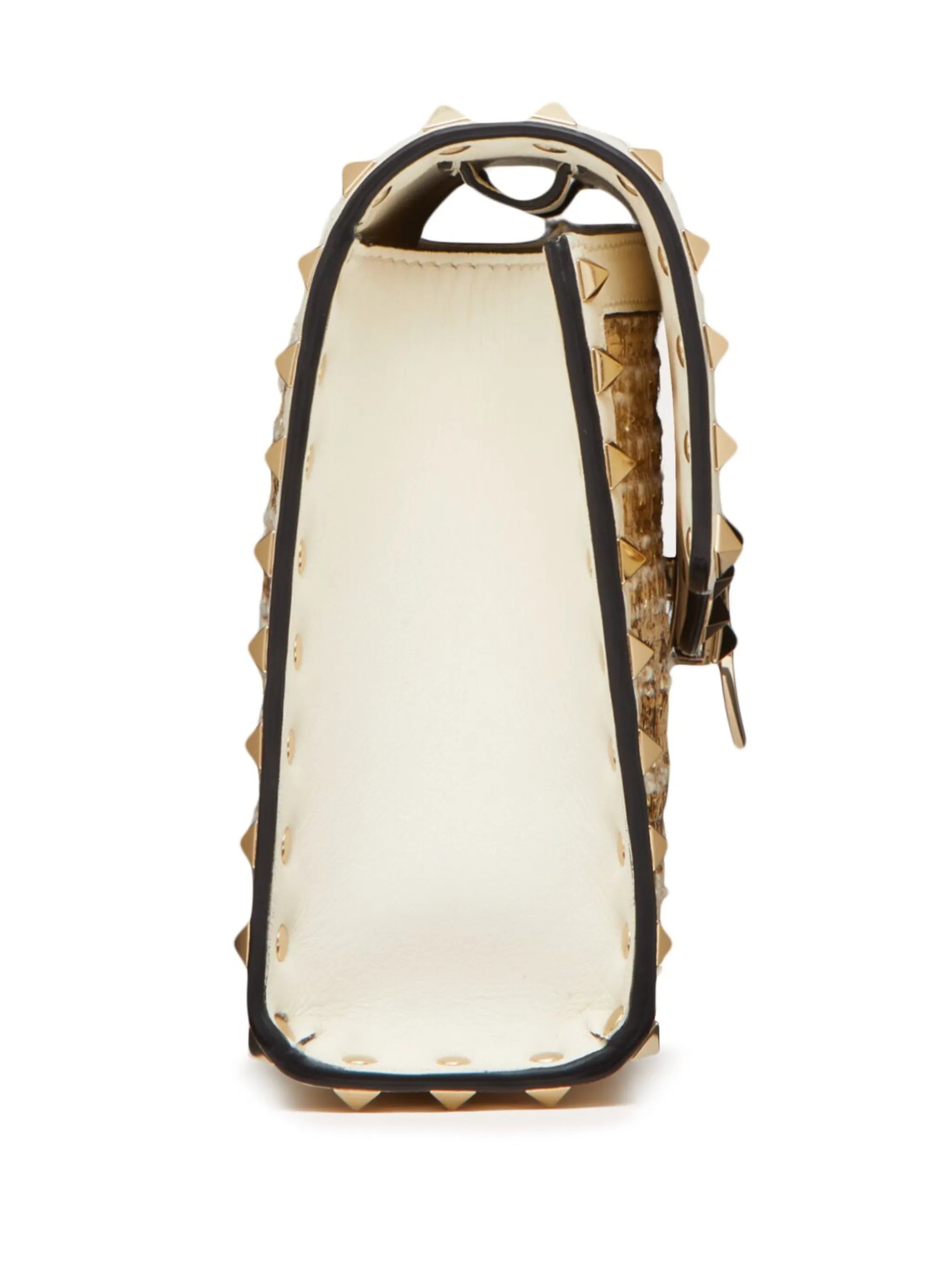 small Rockstud bouclé shoulder bag
