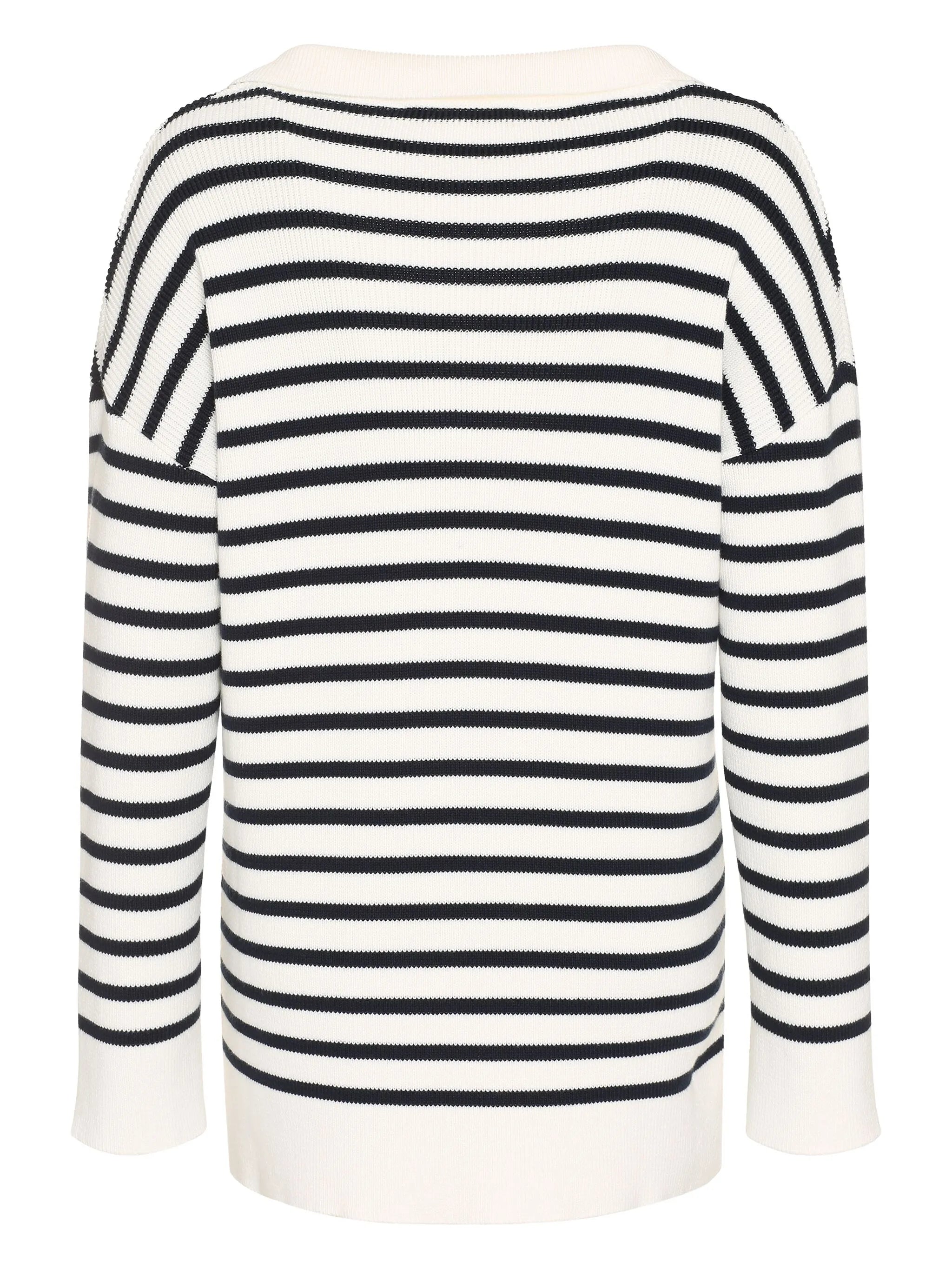 striped cotton jumper