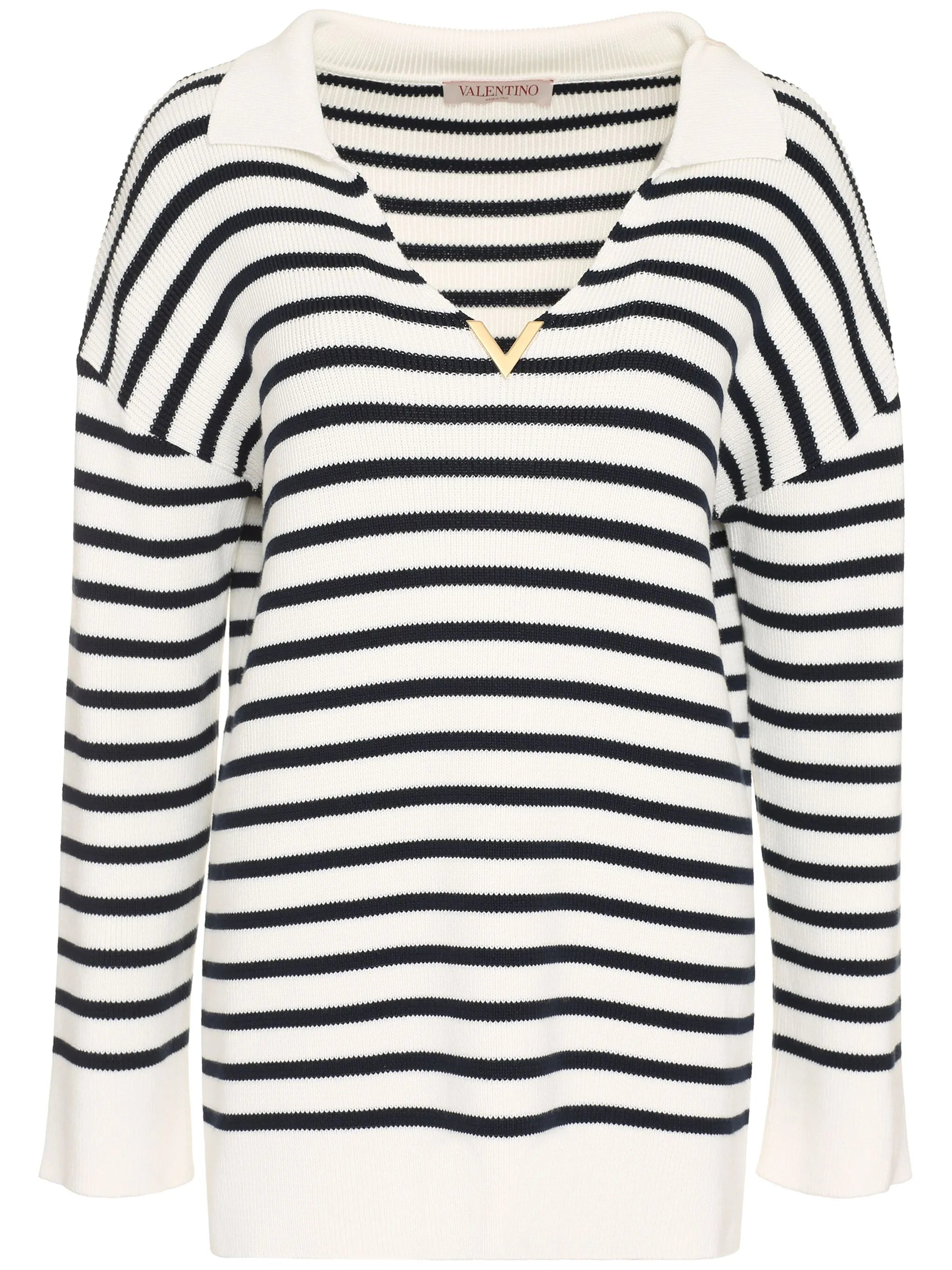 striped cotton jumper