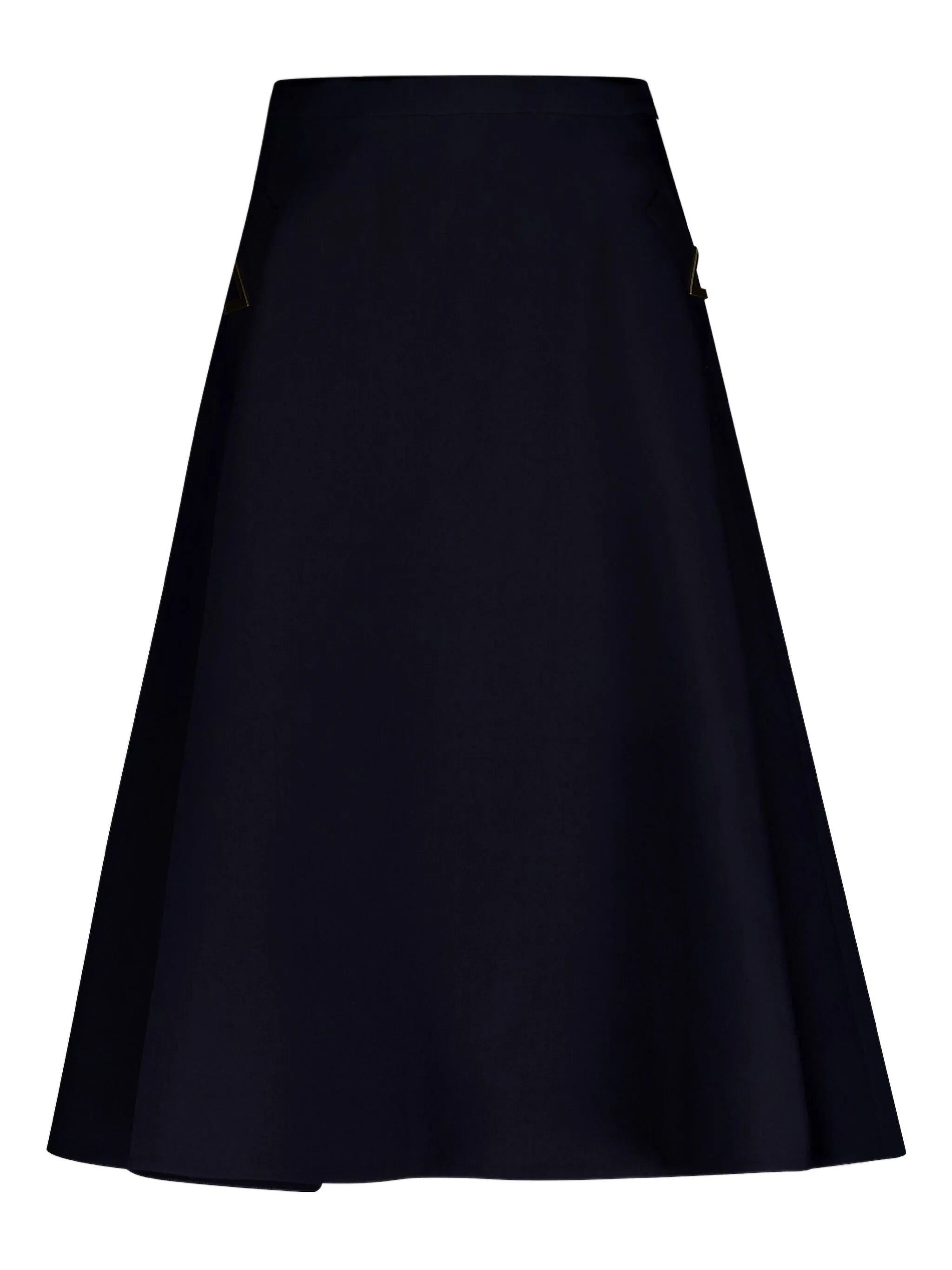 Crepe Couture midi skirt