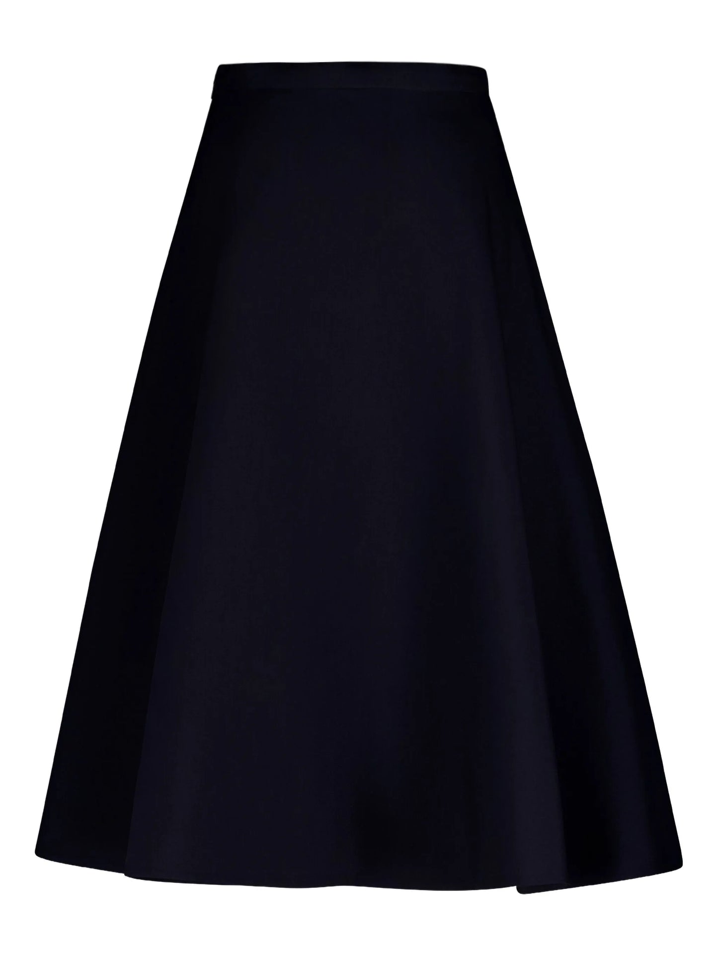 Crepe Couture midi skirt