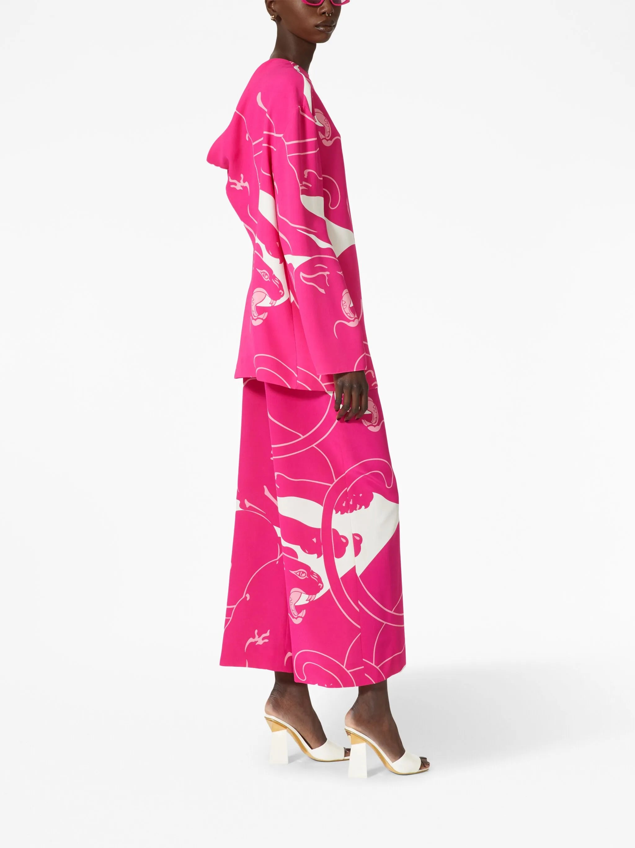 Cady Panther silk blouse
