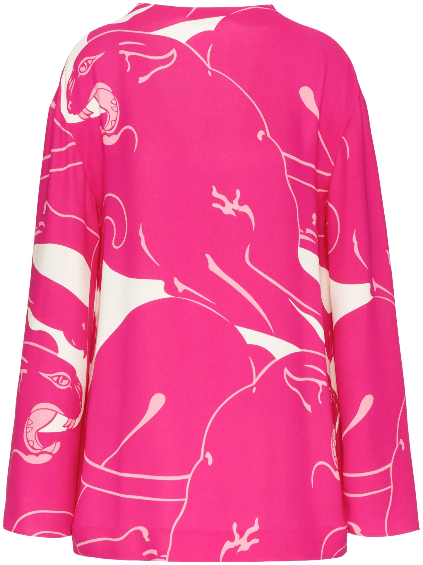 Cady Panther silk blouse