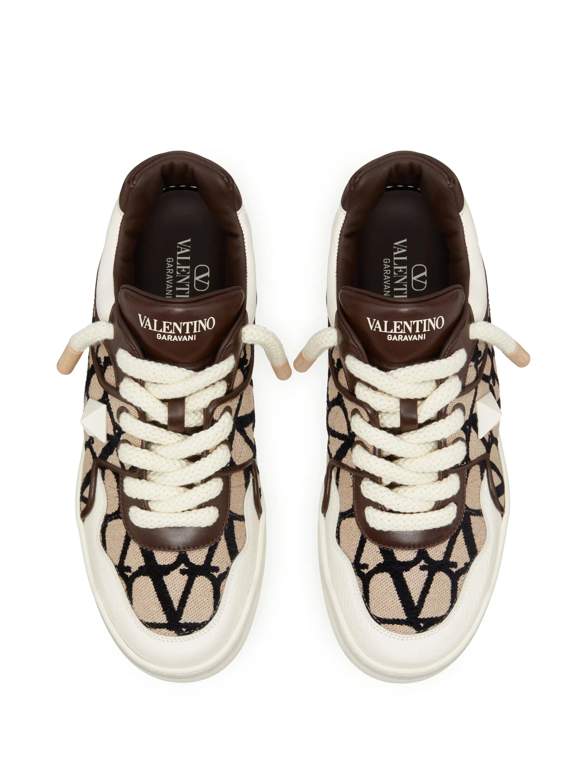 One Stud XL leather sneakers