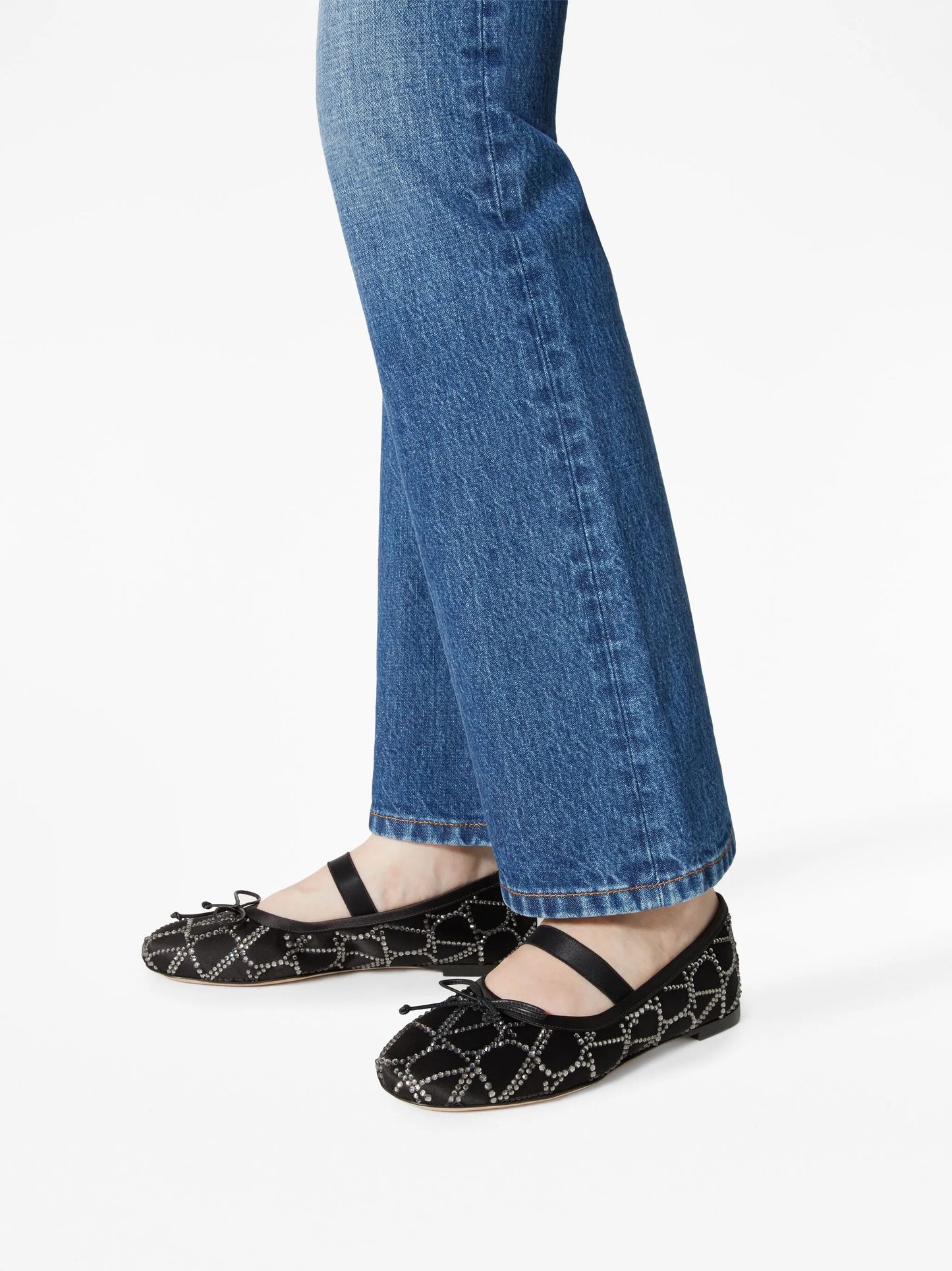 Toile Iconographe embellished ballerina shoes