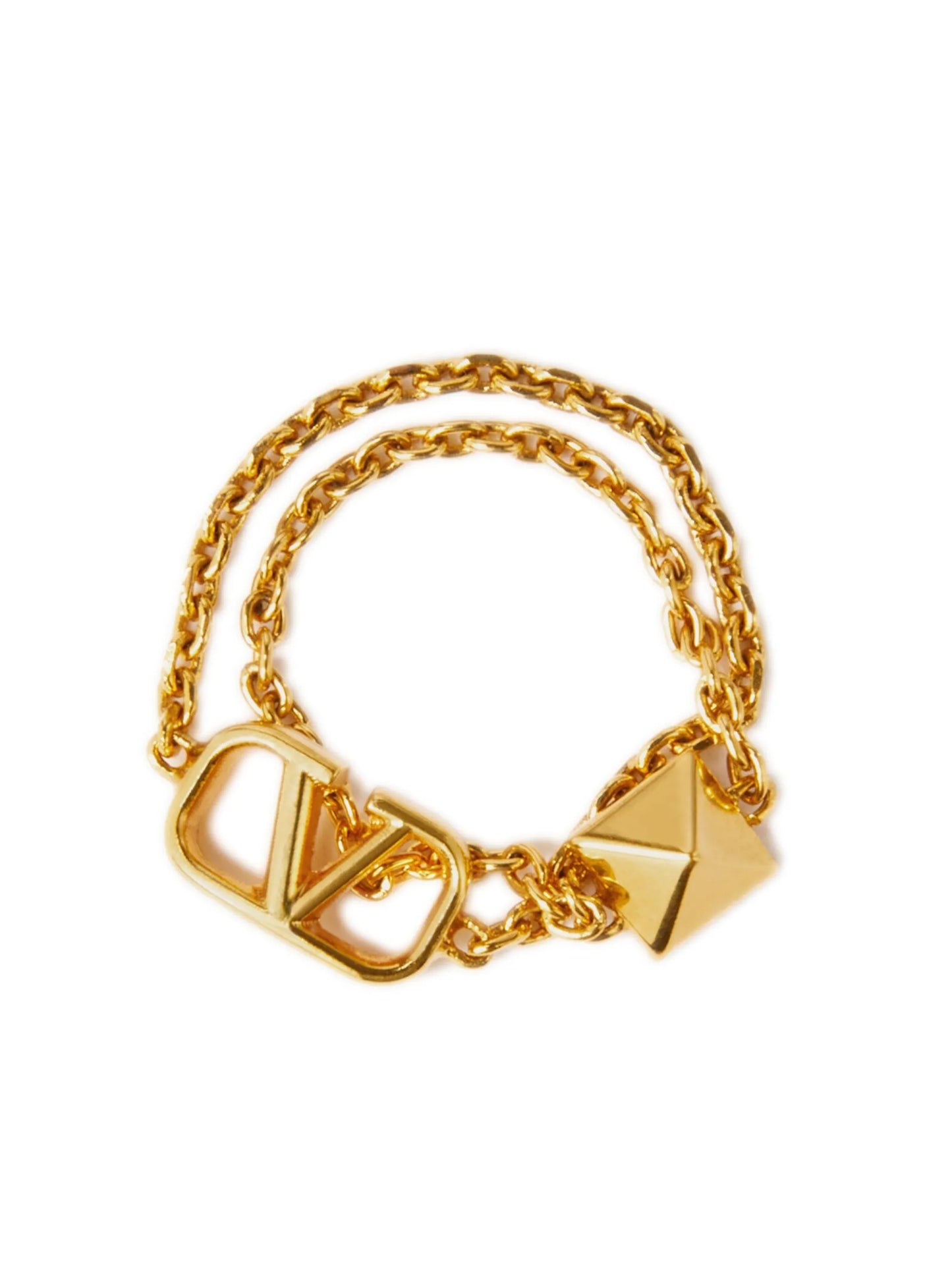 mini VLogo Signature ring (set of two)