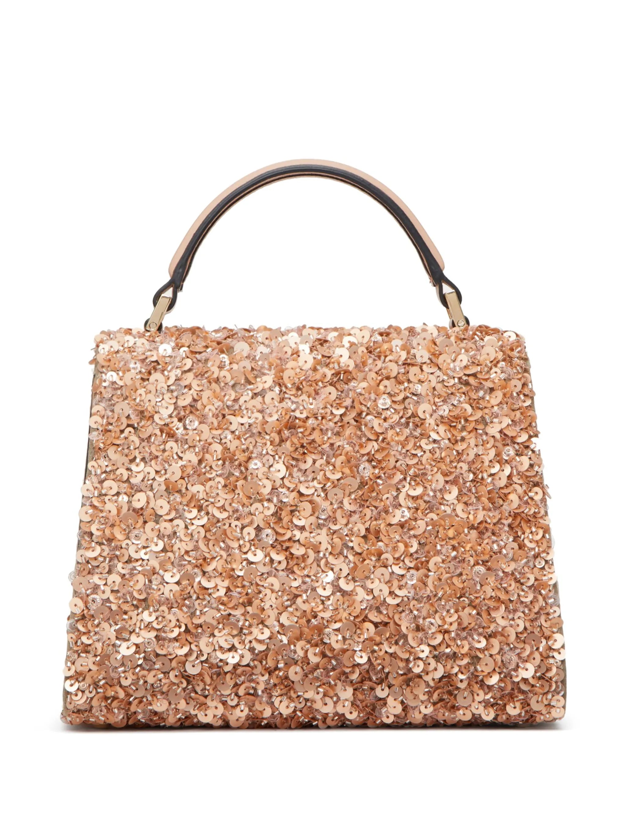 mini VSling embroidered handbag