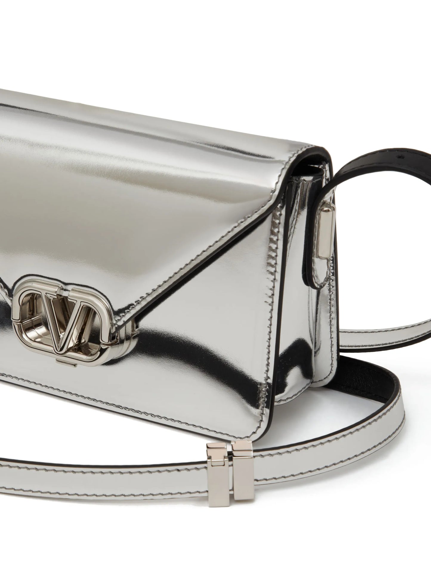 small Letter mirrored shoulder bag