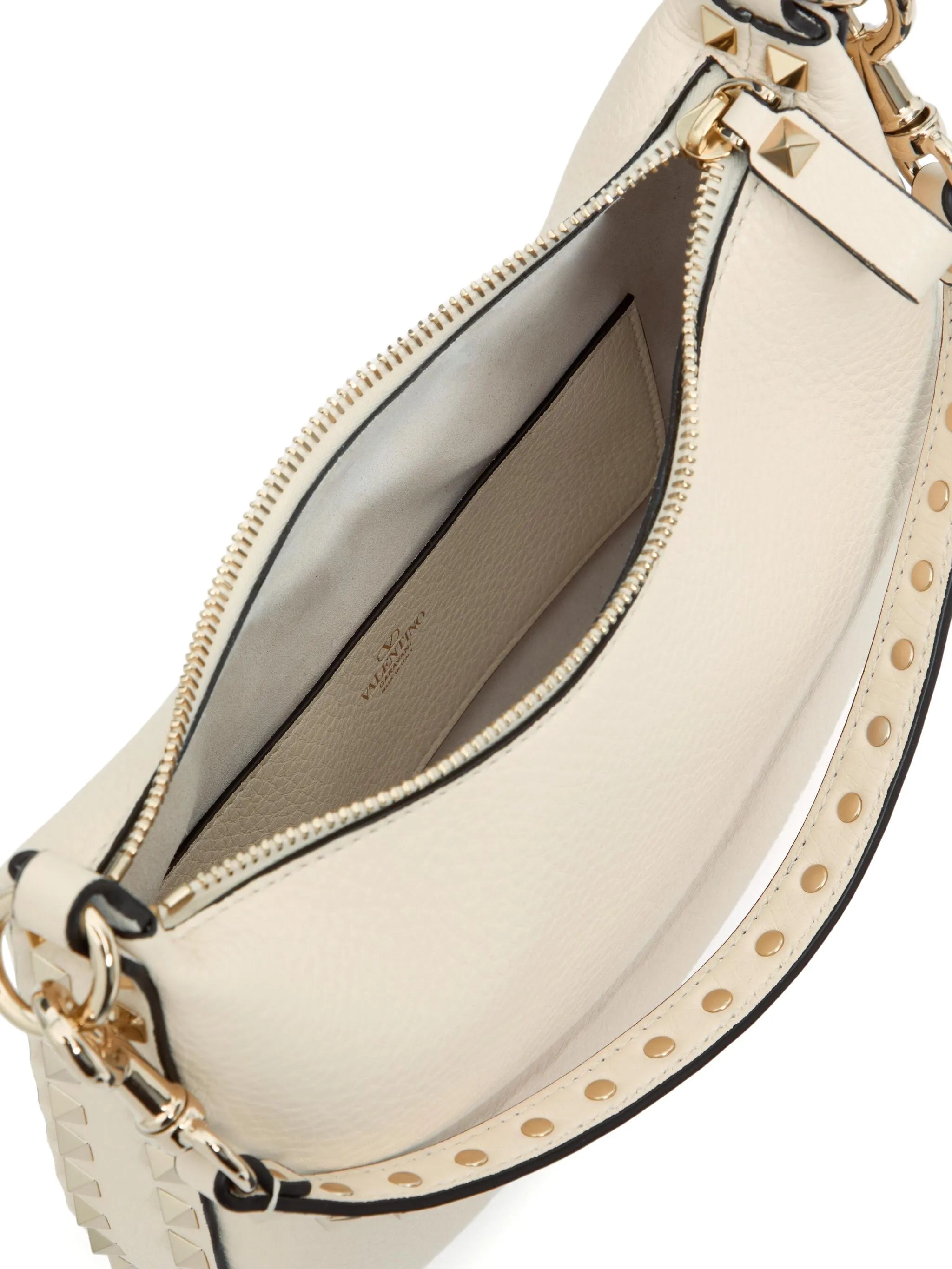 small Rockstud leather shoulder bag