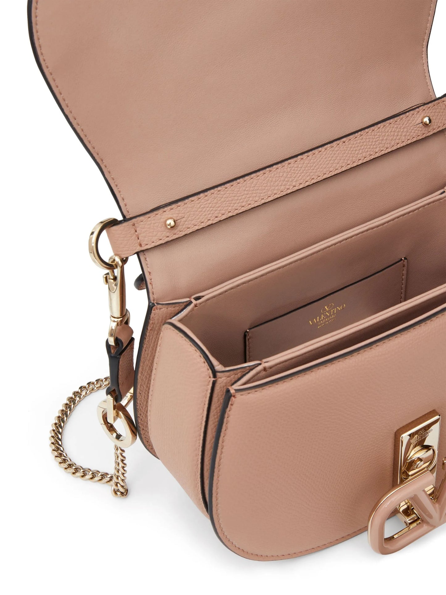 VSling leather shoulder bag