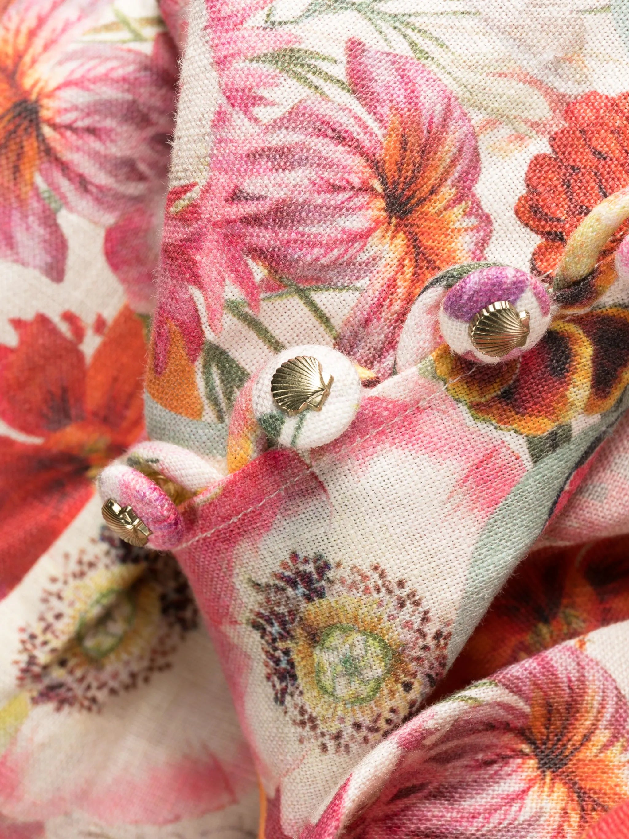 Wonderland floral-print minidress