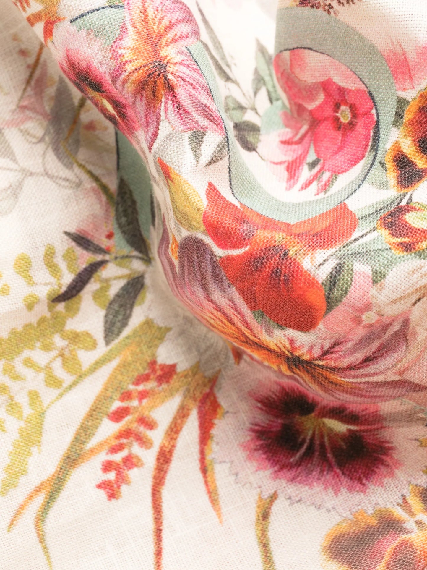 Wonderland floral-print minidress