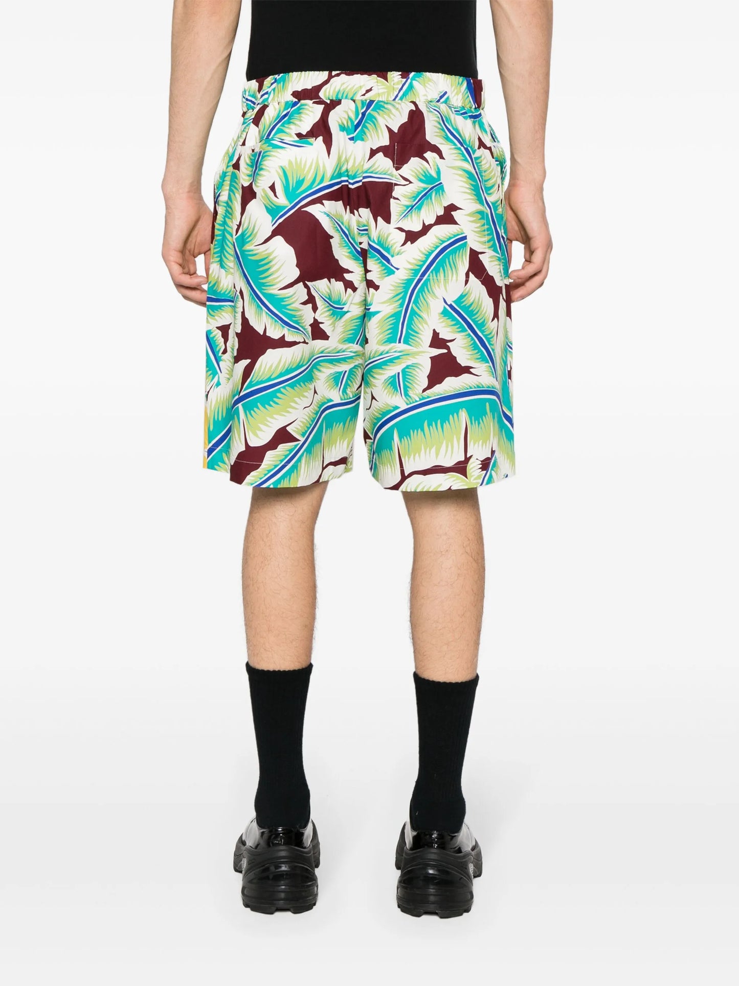 Surf Rider-print bermuda shorts