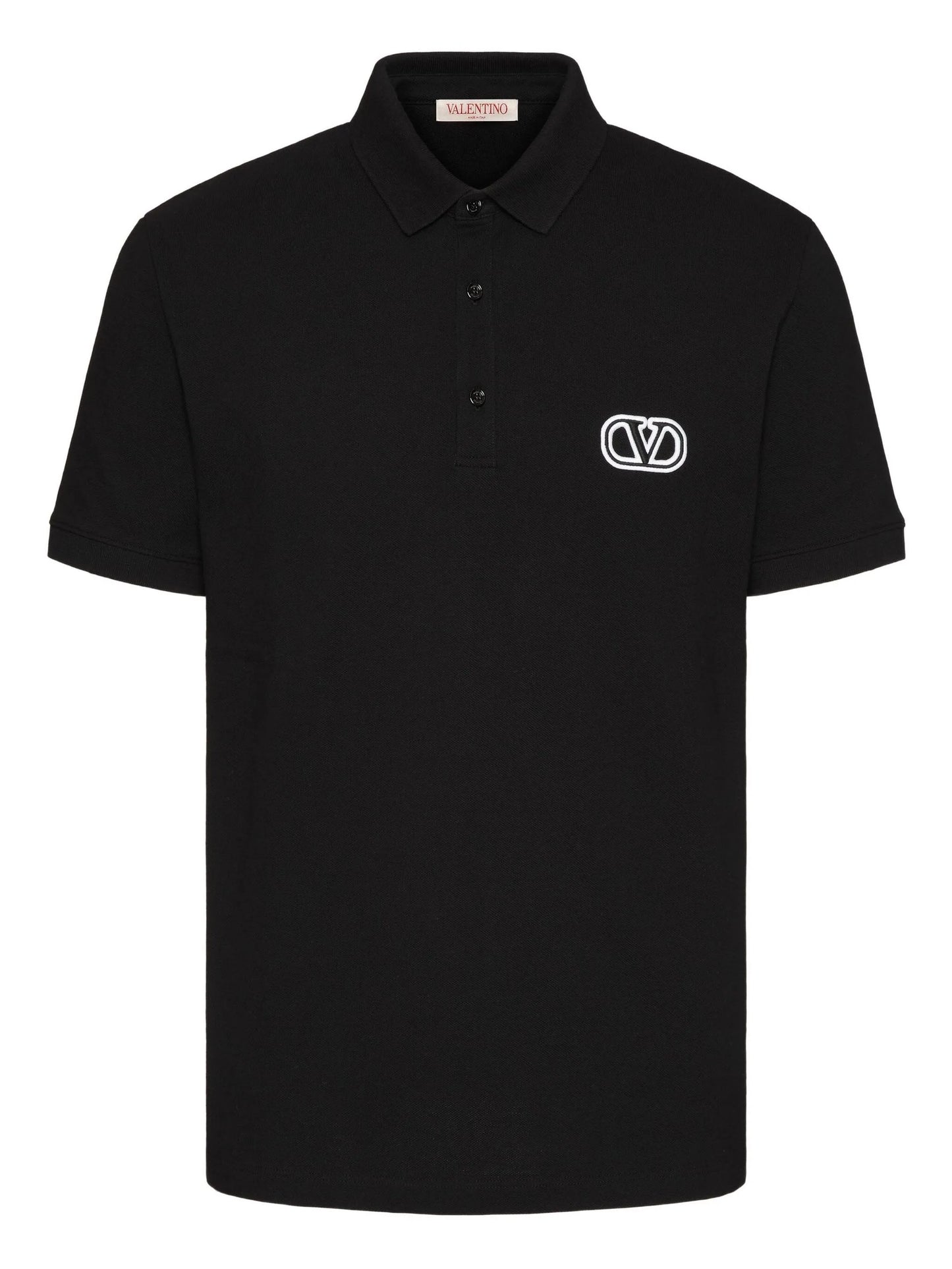VLogo Signature-patch polo shirt