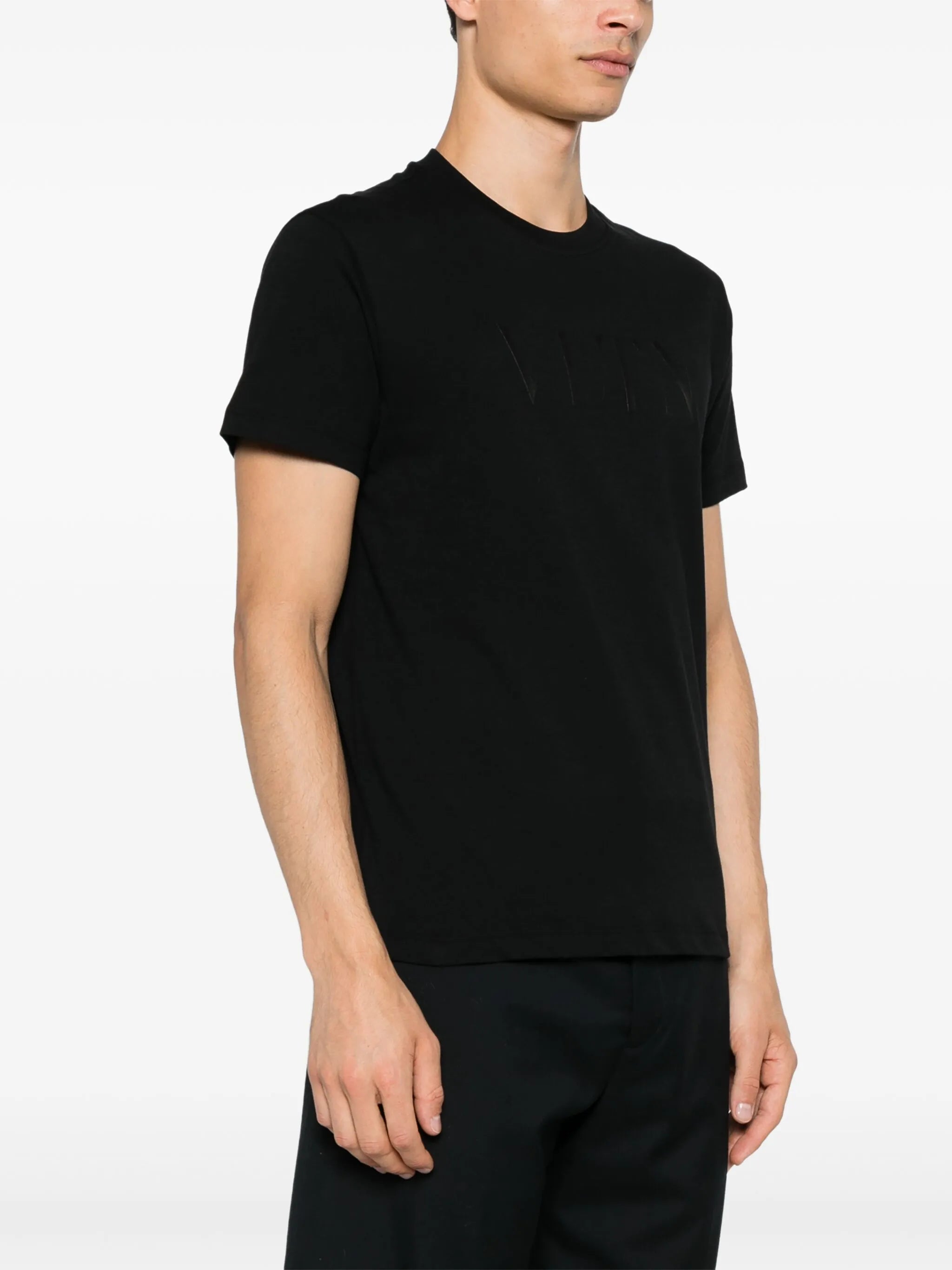 VLTN-print cotton T-shirt