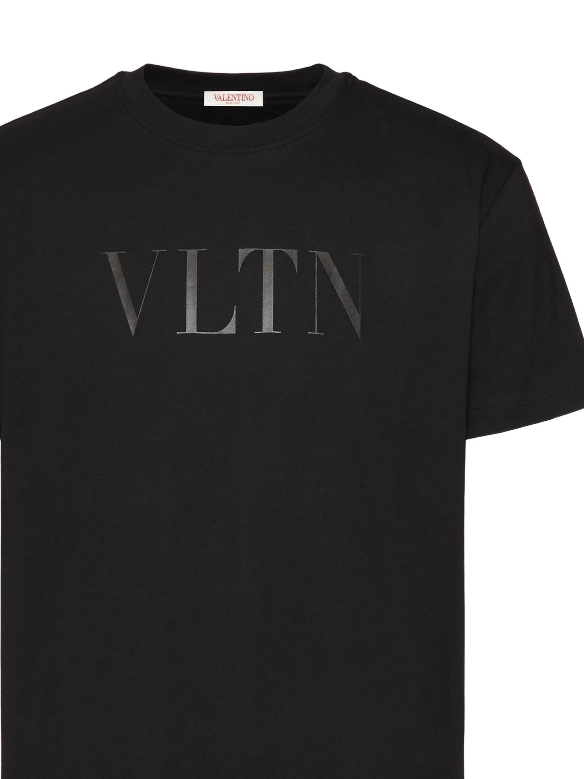 VLTN-print cotton T-shirt