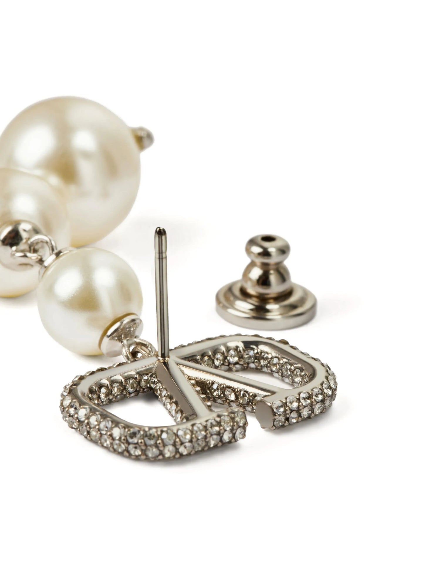 VLogo Signature drop earrings