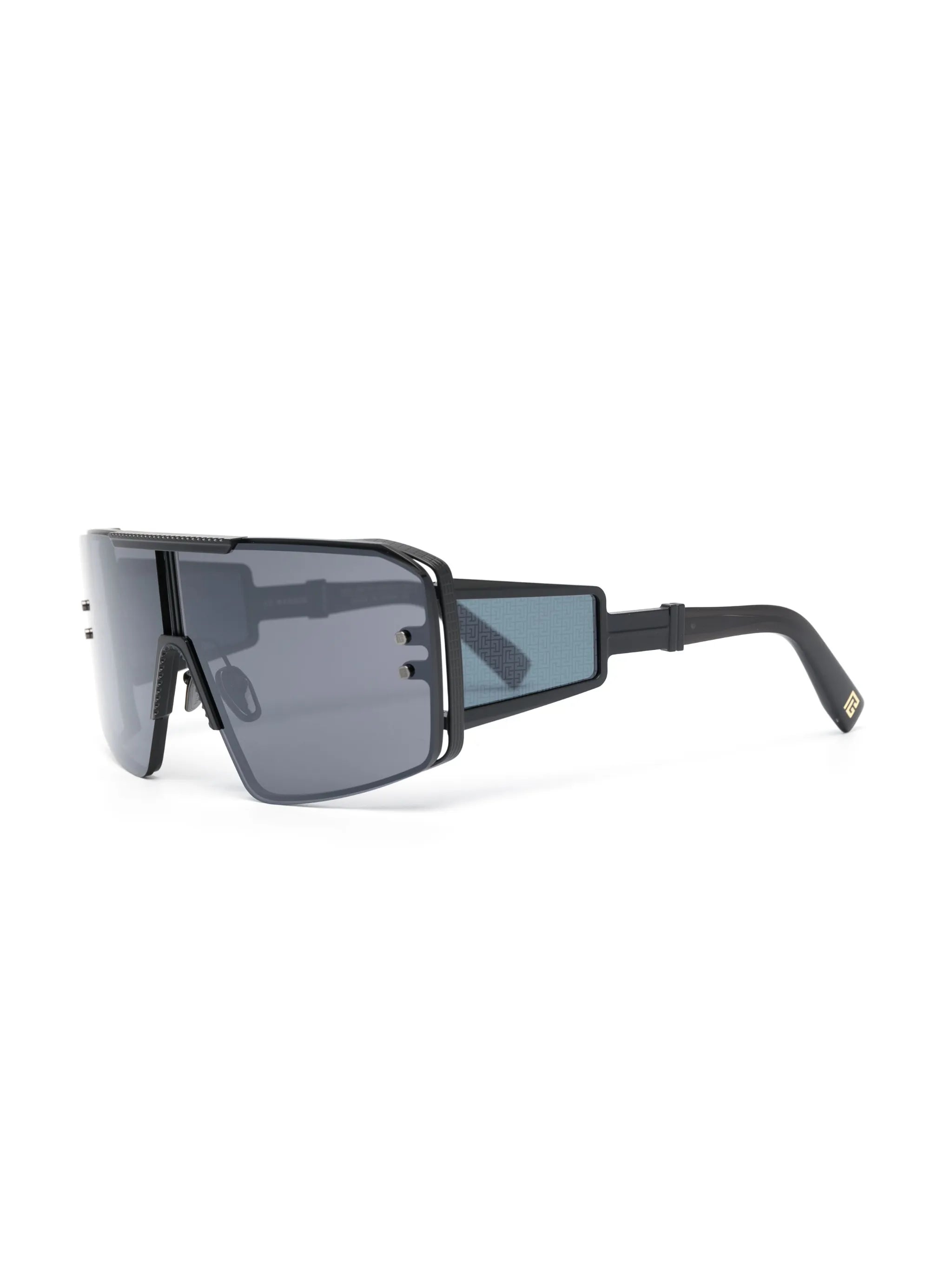 Le Masque tinted round-frame sunglasses