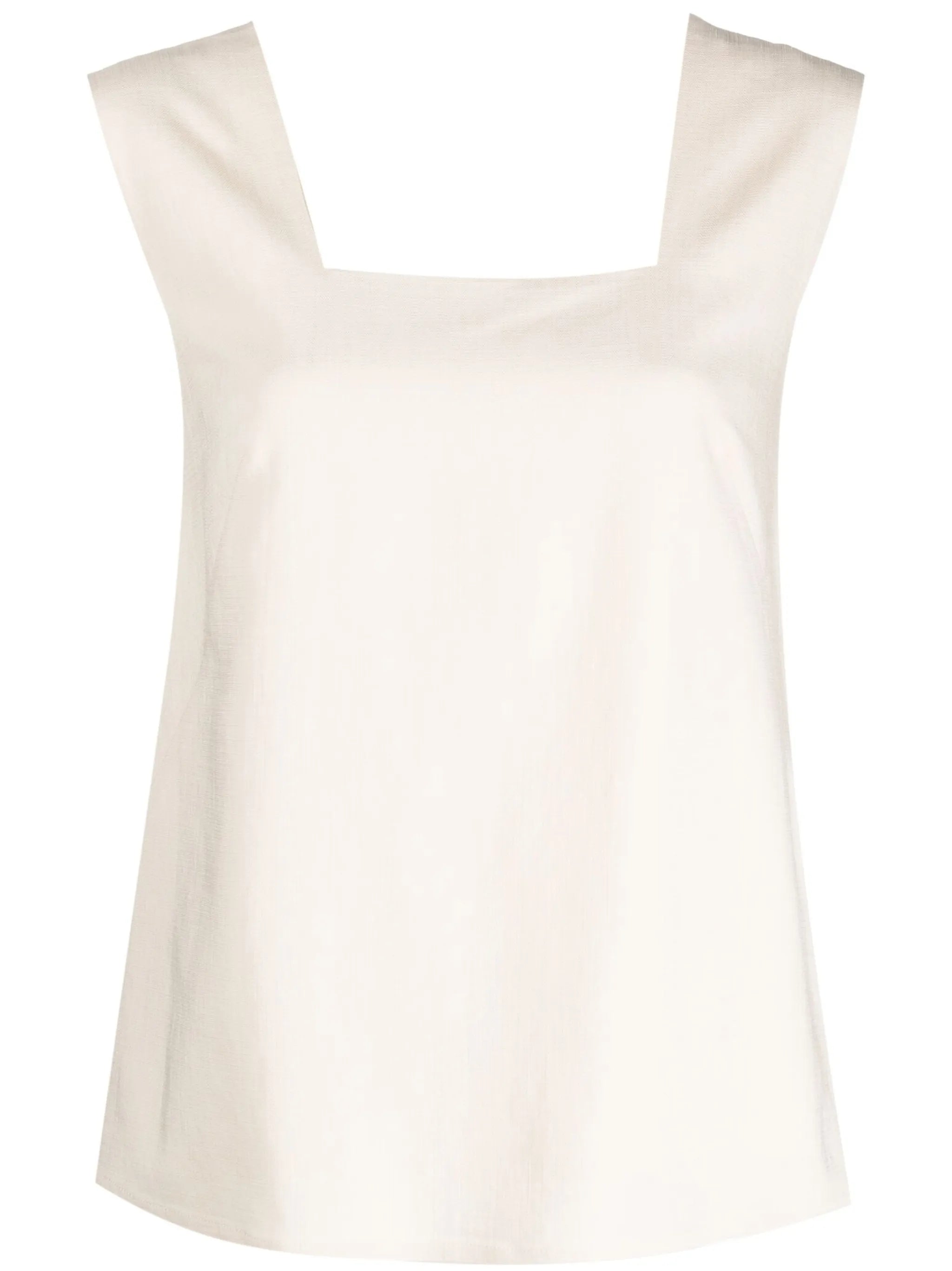square-neck tank top