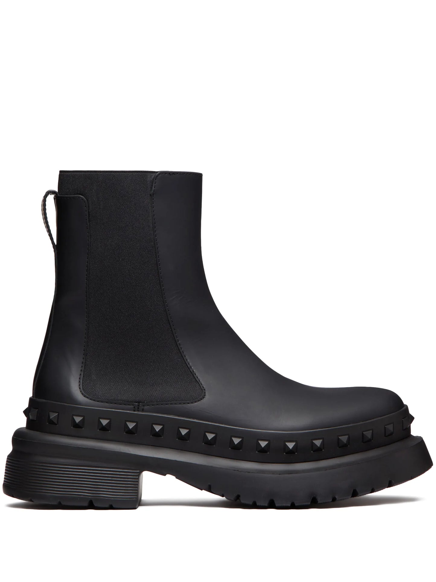 M-Way Rockstud leather ankle boots