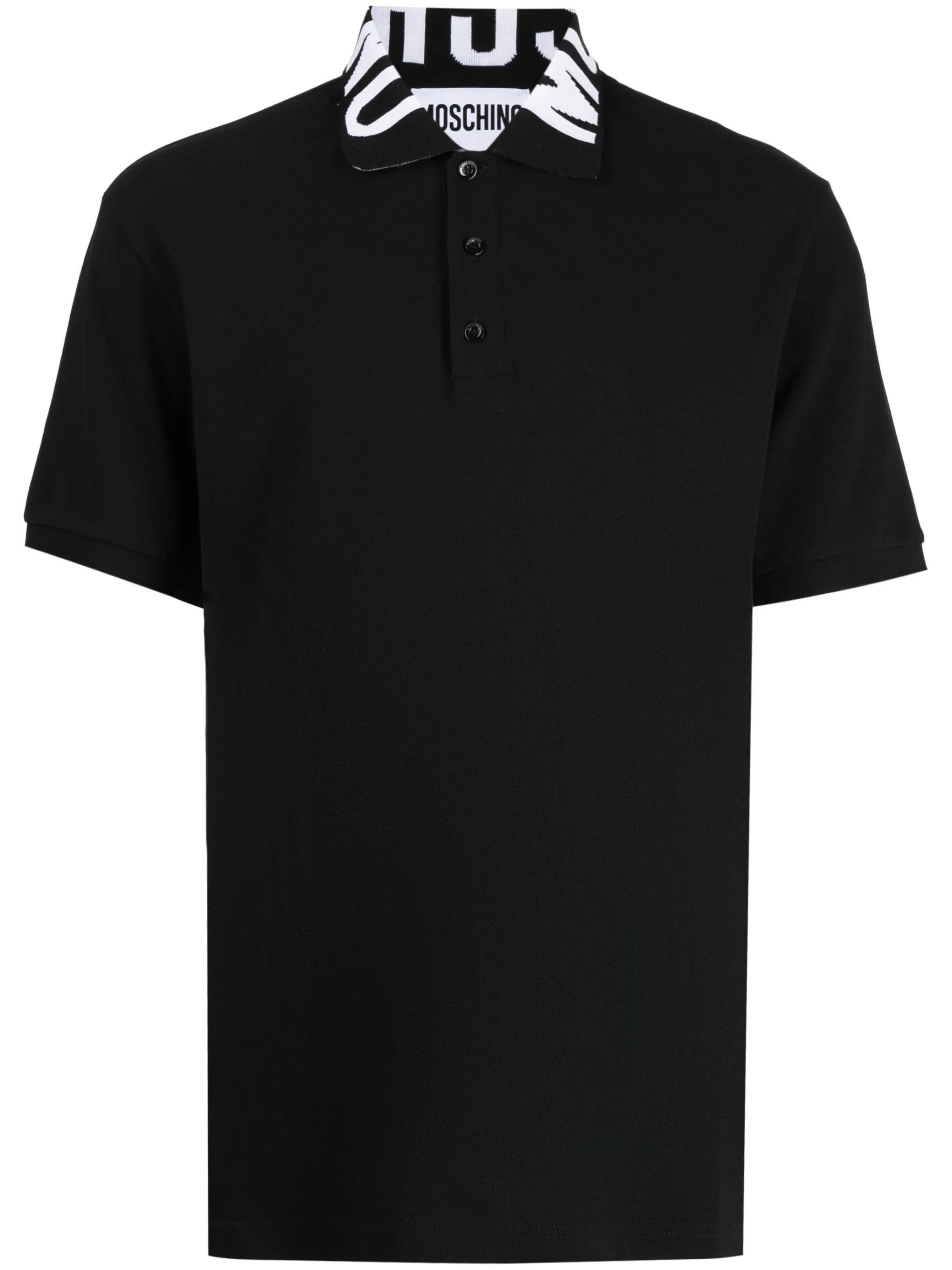 logo-embroidered cotton polo shirt