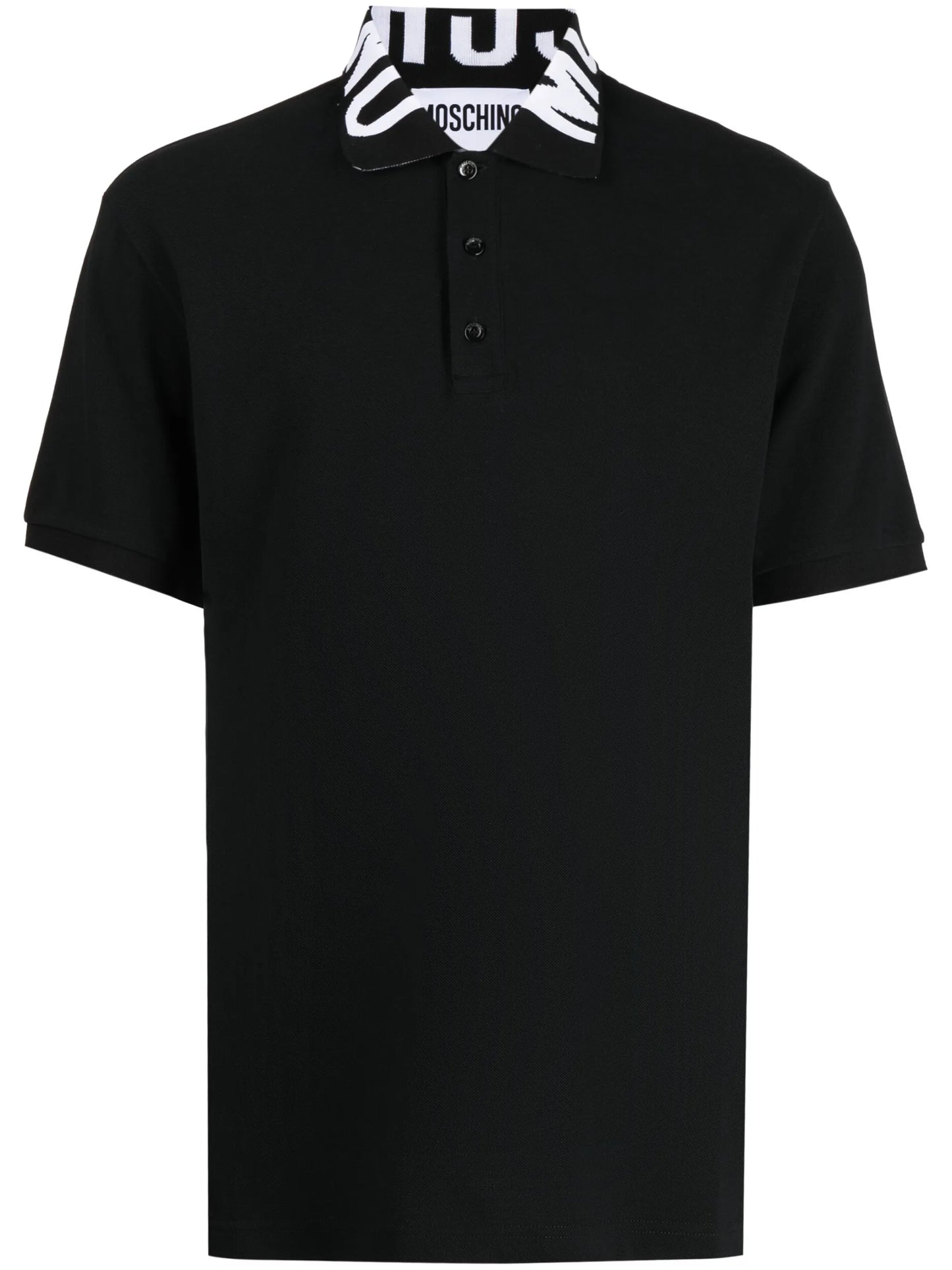logo-embroidered cotton polo shirt