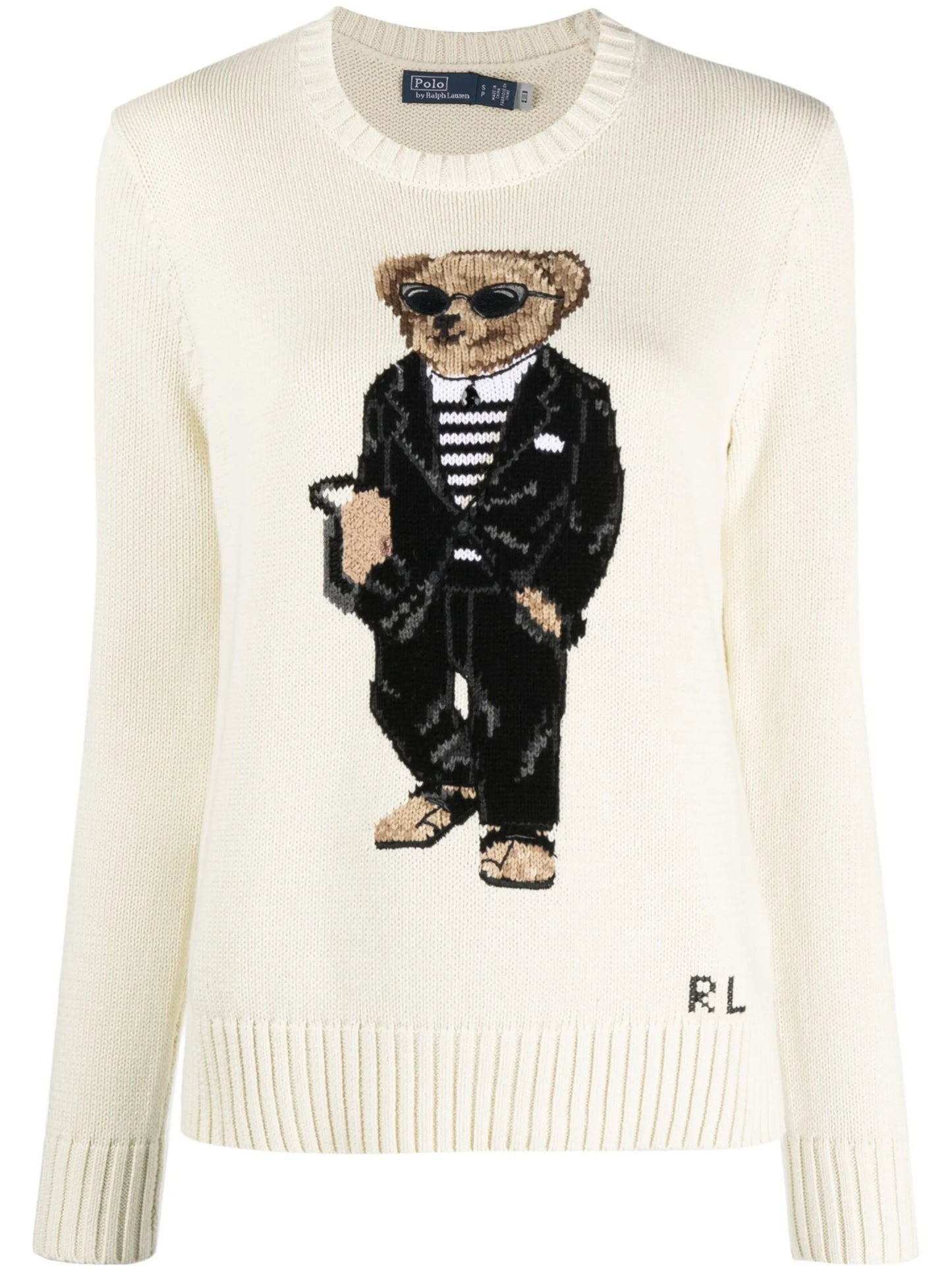 Polo Bear cotton jumper