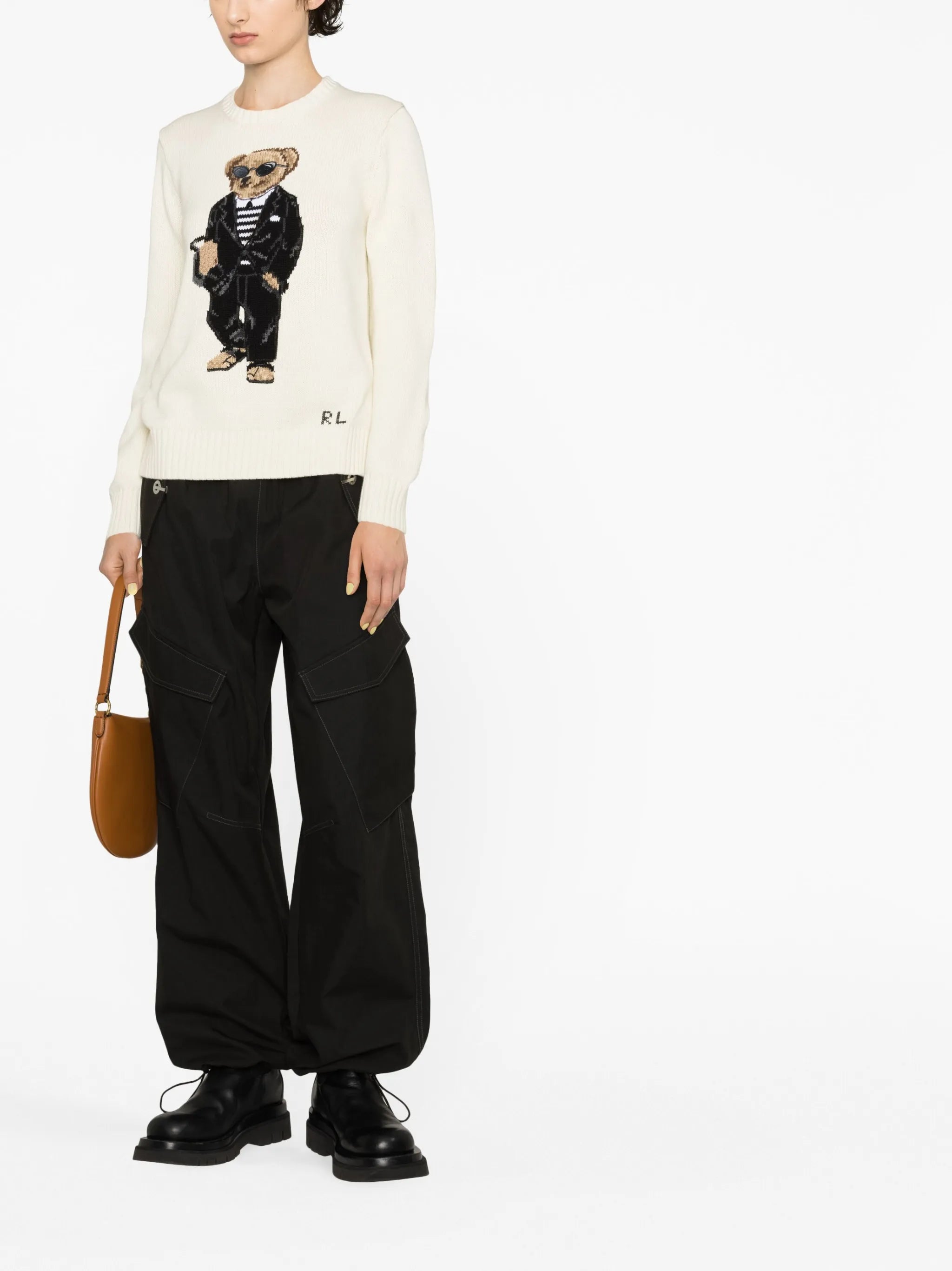 Polo Bear cotton jumper