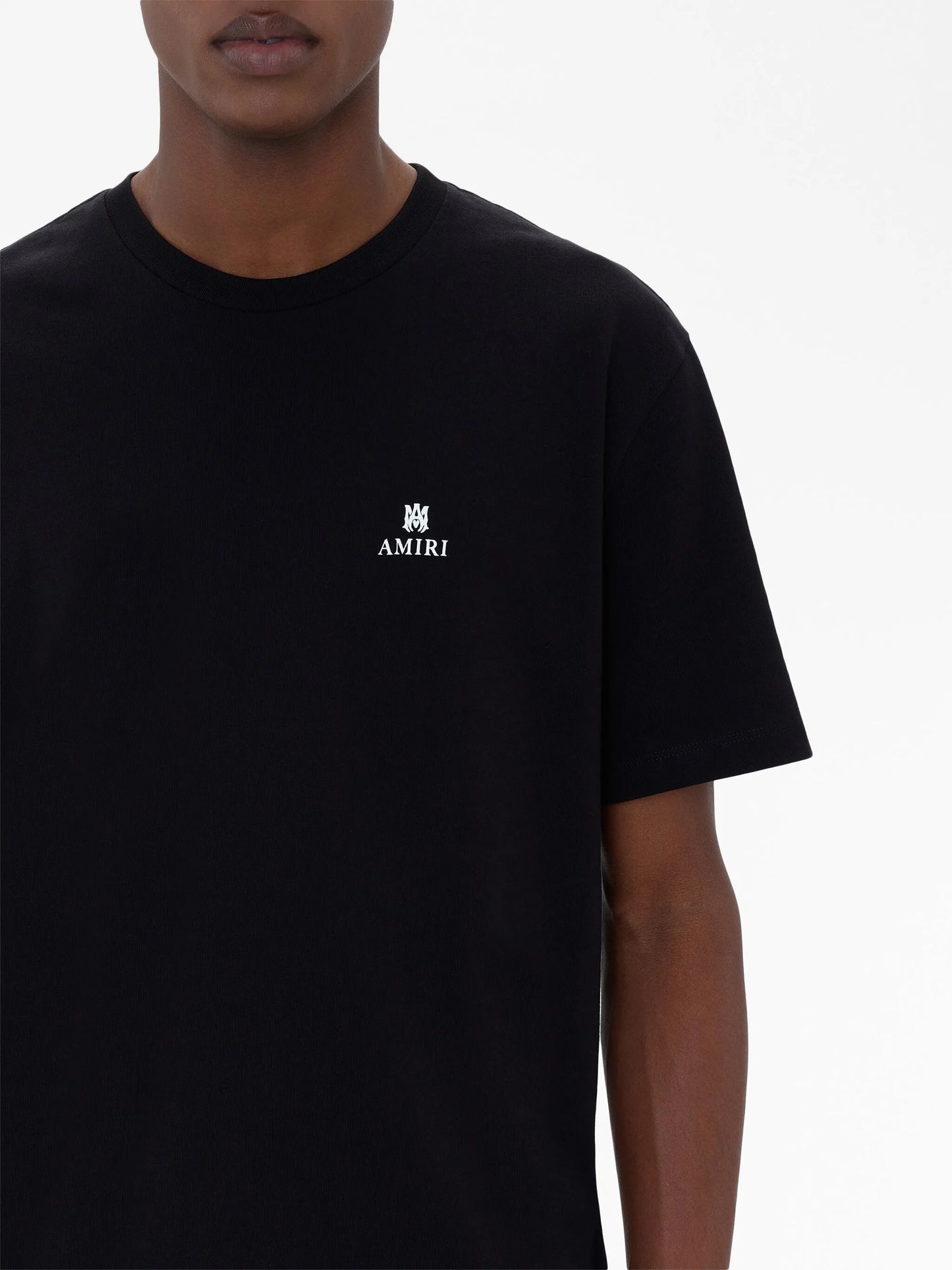 monogram print T-shirt