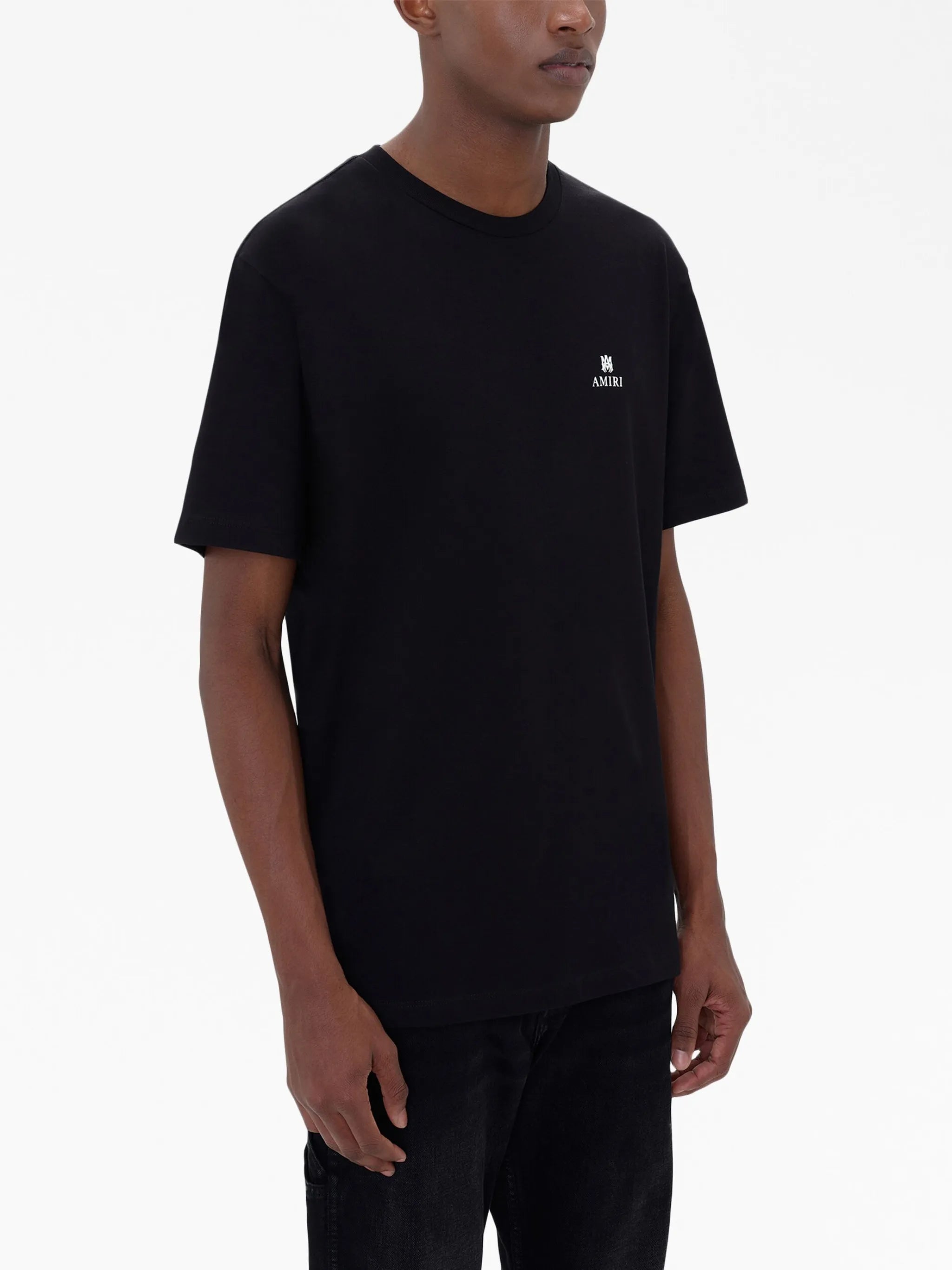 monogram print T-shirt